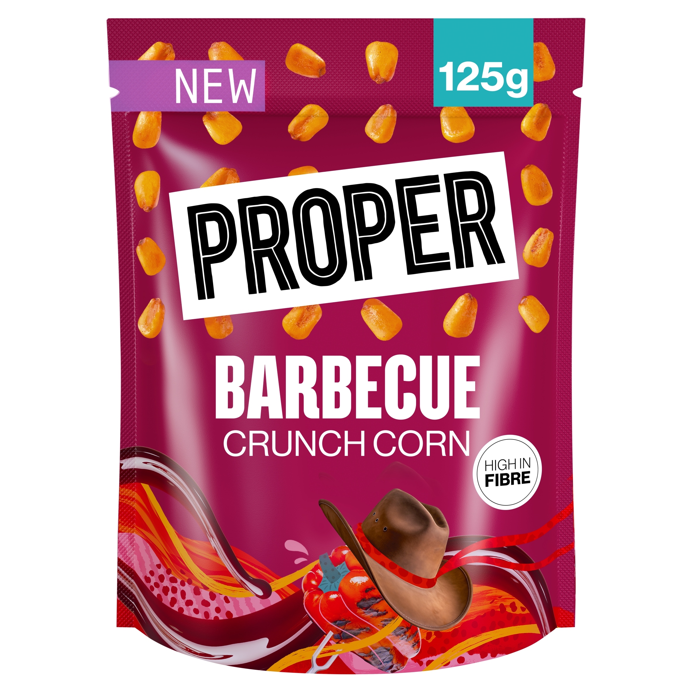 PROPER Barbecue Crunch Corn 125g