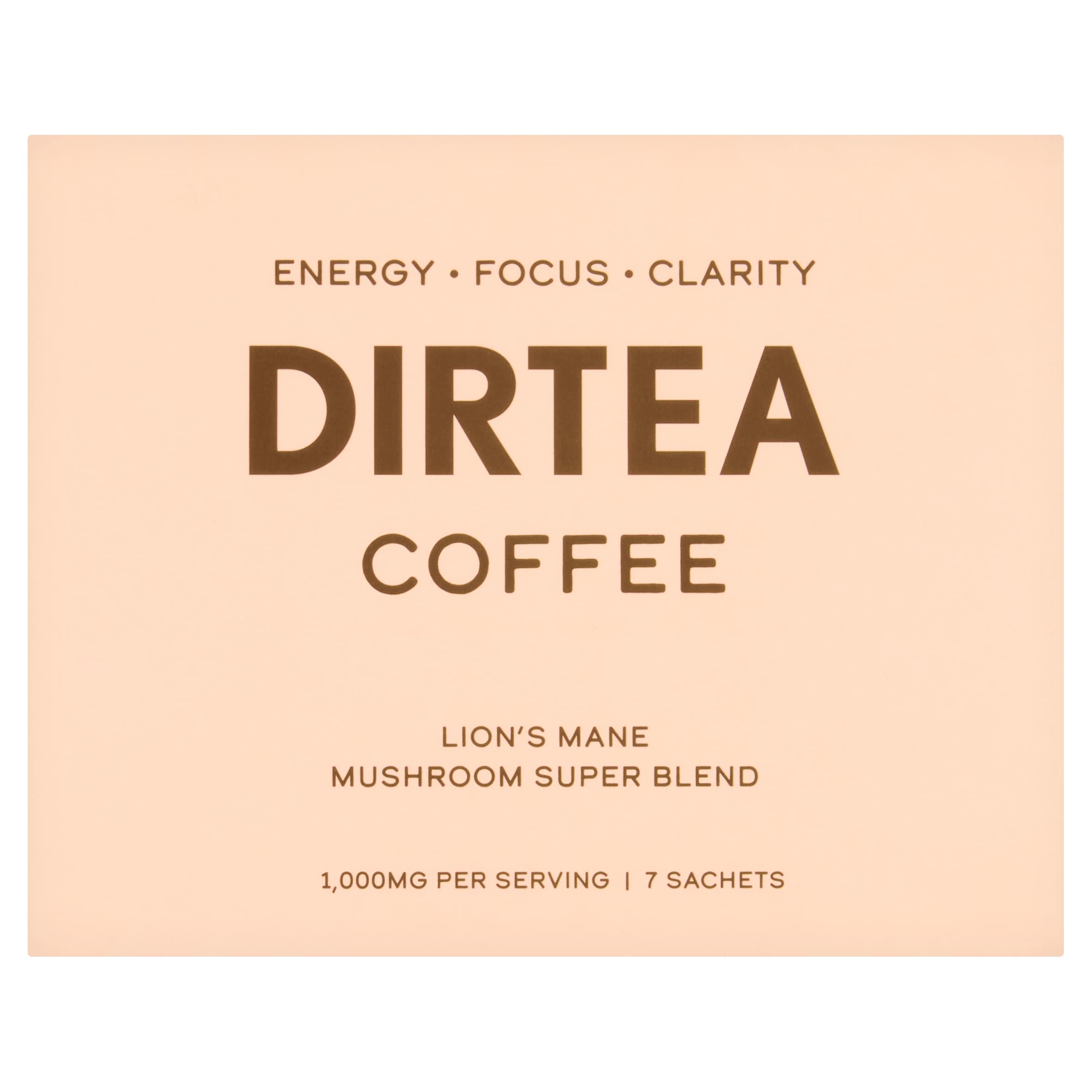 DIRTEA Coffee Mushroom Super blend 7 Sachets 17.5g
