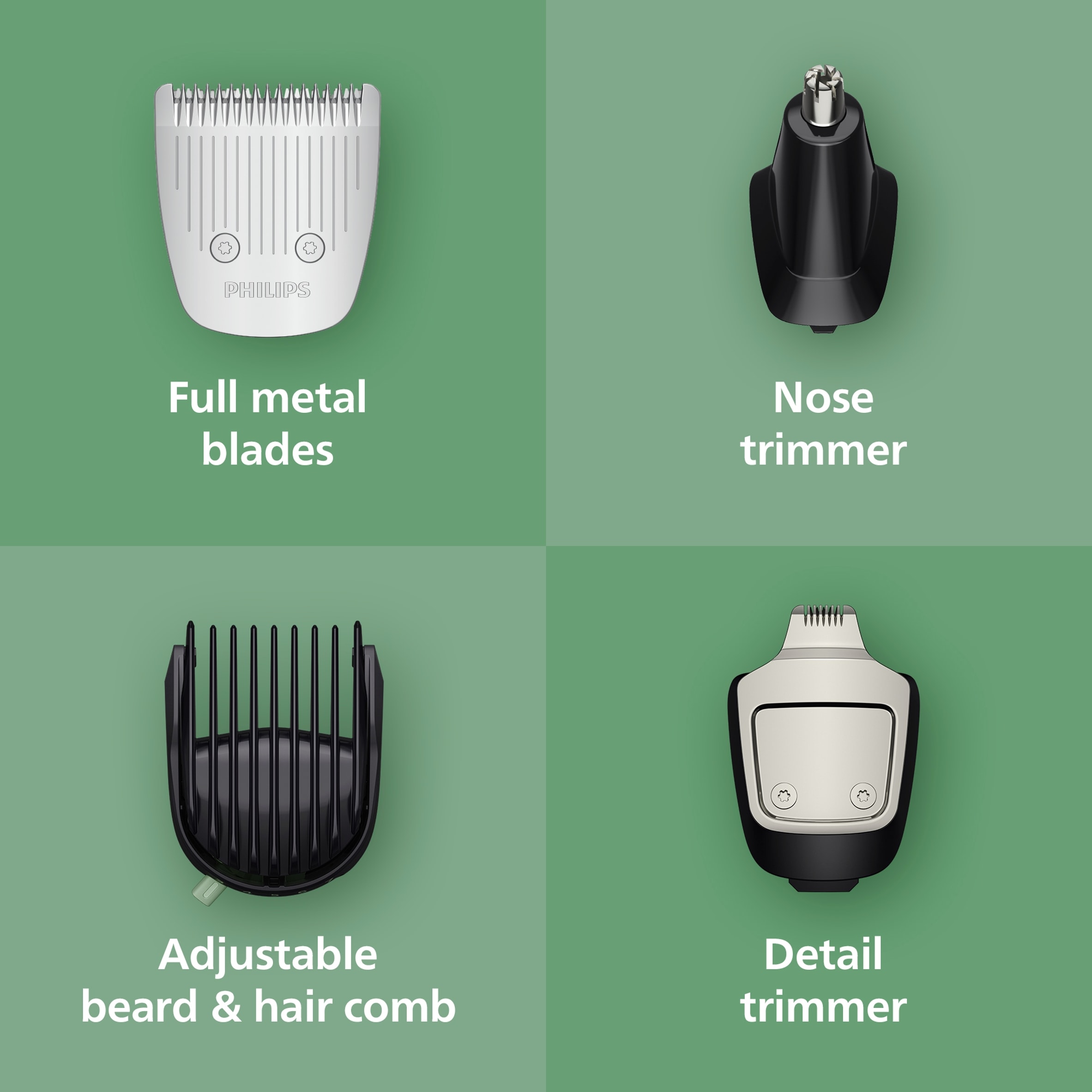 Philips 5000 Series All-in-one, 10-in-1 trimmer Multigroom MG5921/15 thumbnail 4