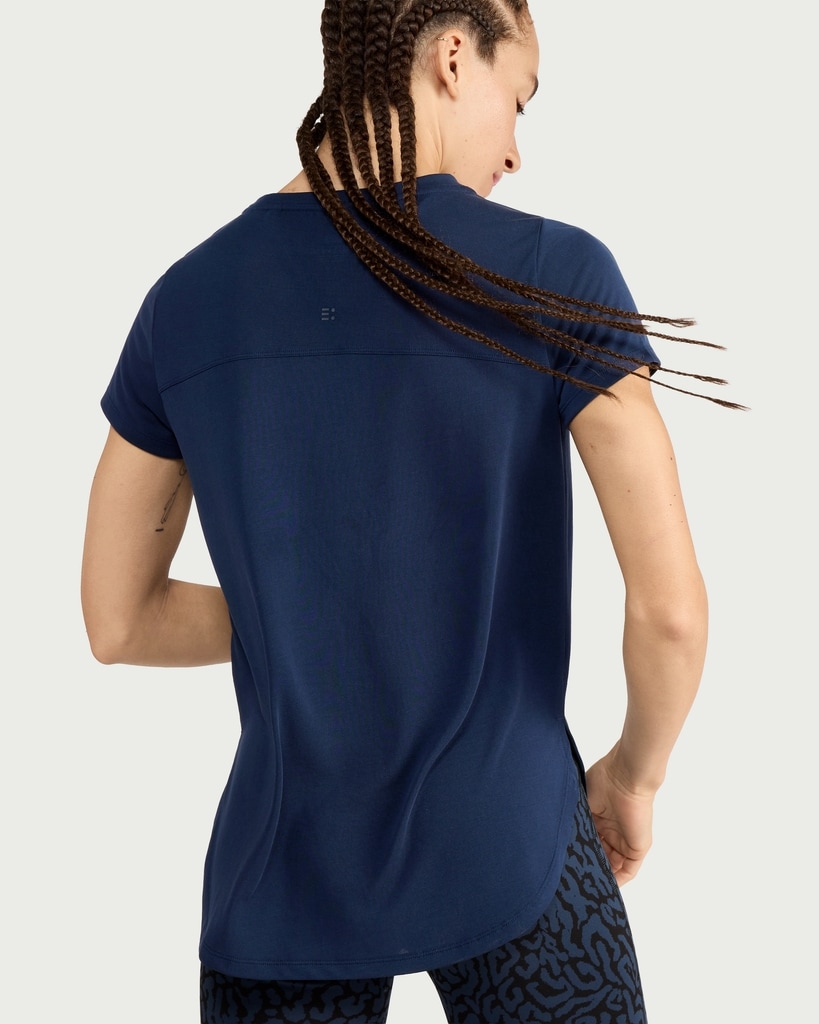 F&F Active EVERYHOUR Modal Rich Top in Blue thumbnail 3