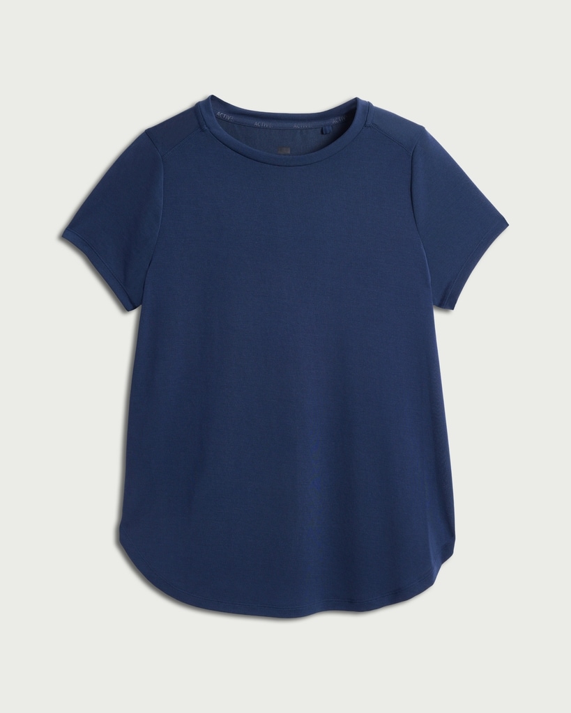 F&F Active EVERYHOUR Modal Rich Top in Blue thumbnail 4