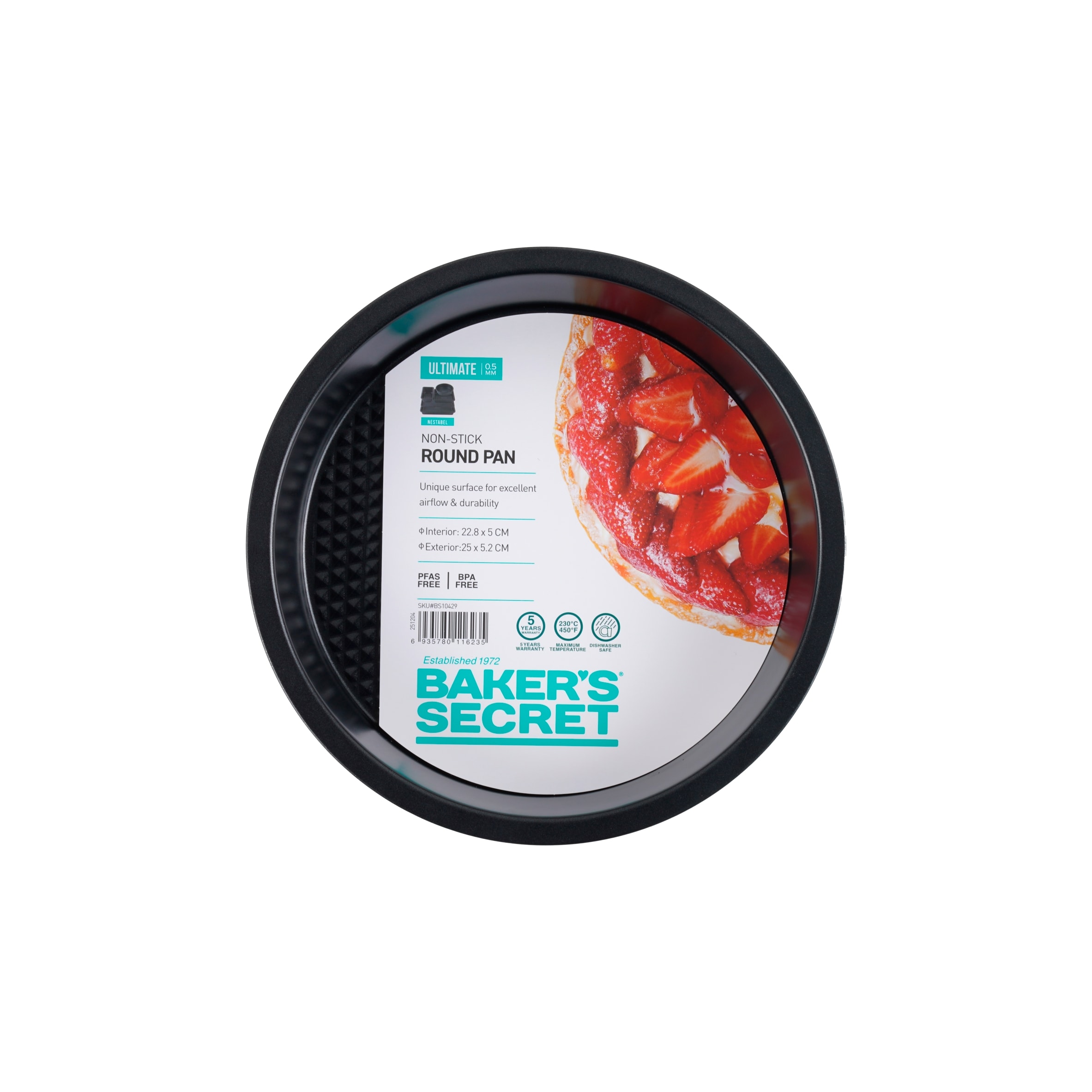 Bakers Secret Ultimate Round Pan 25cm