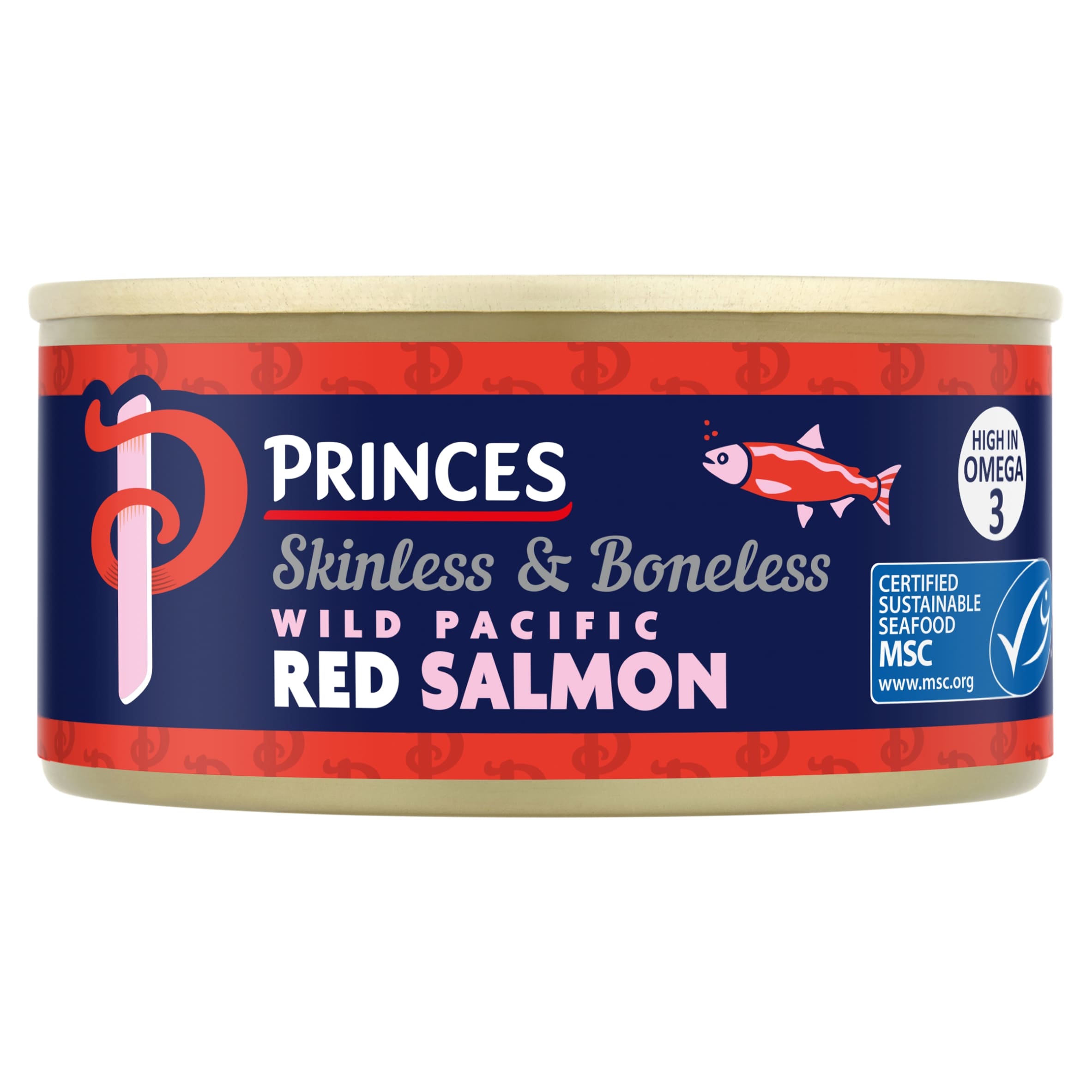 PRINCES SKINLESS & BONELESS RED SALMON 170G