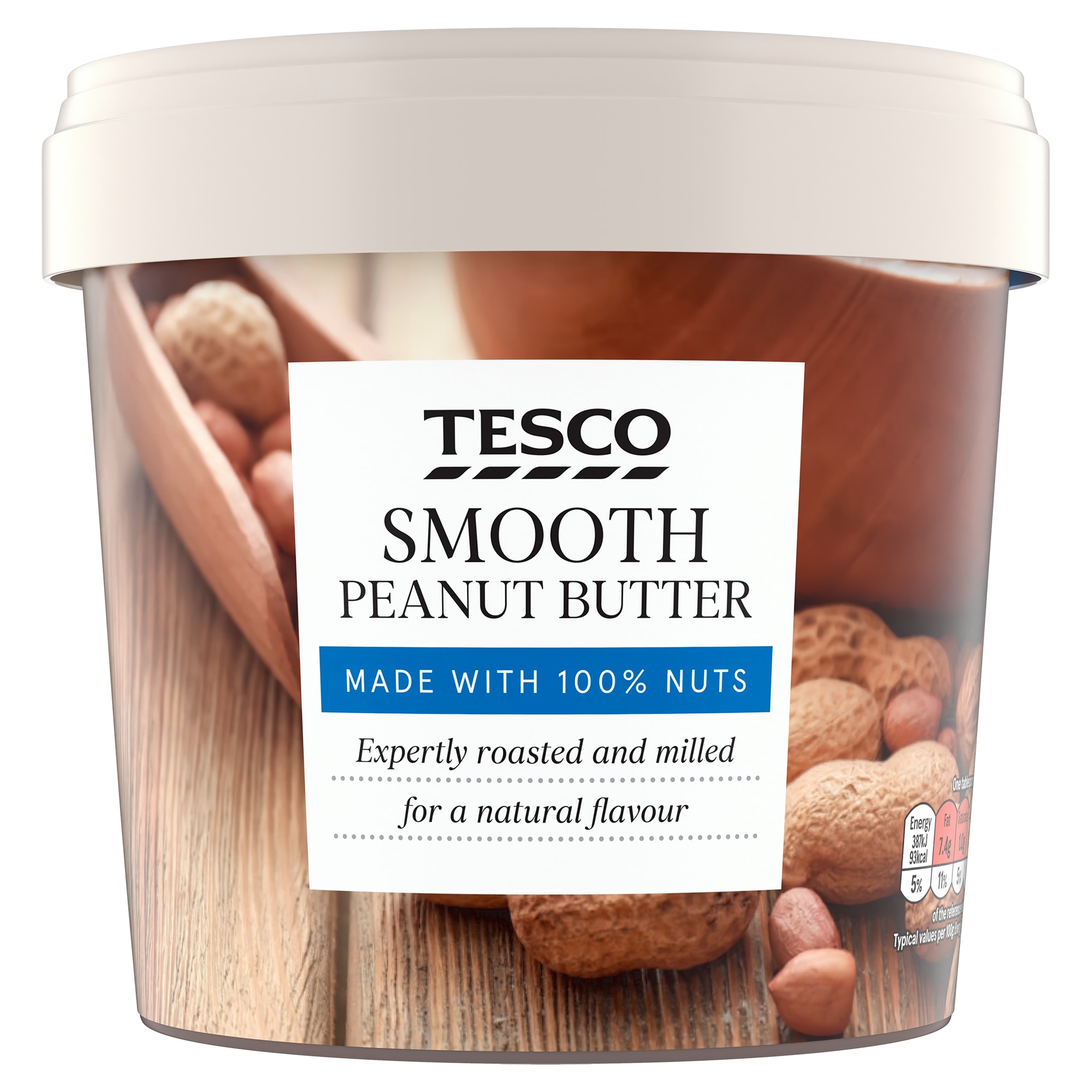 Tesco Smooth Peanut Butter 1kg