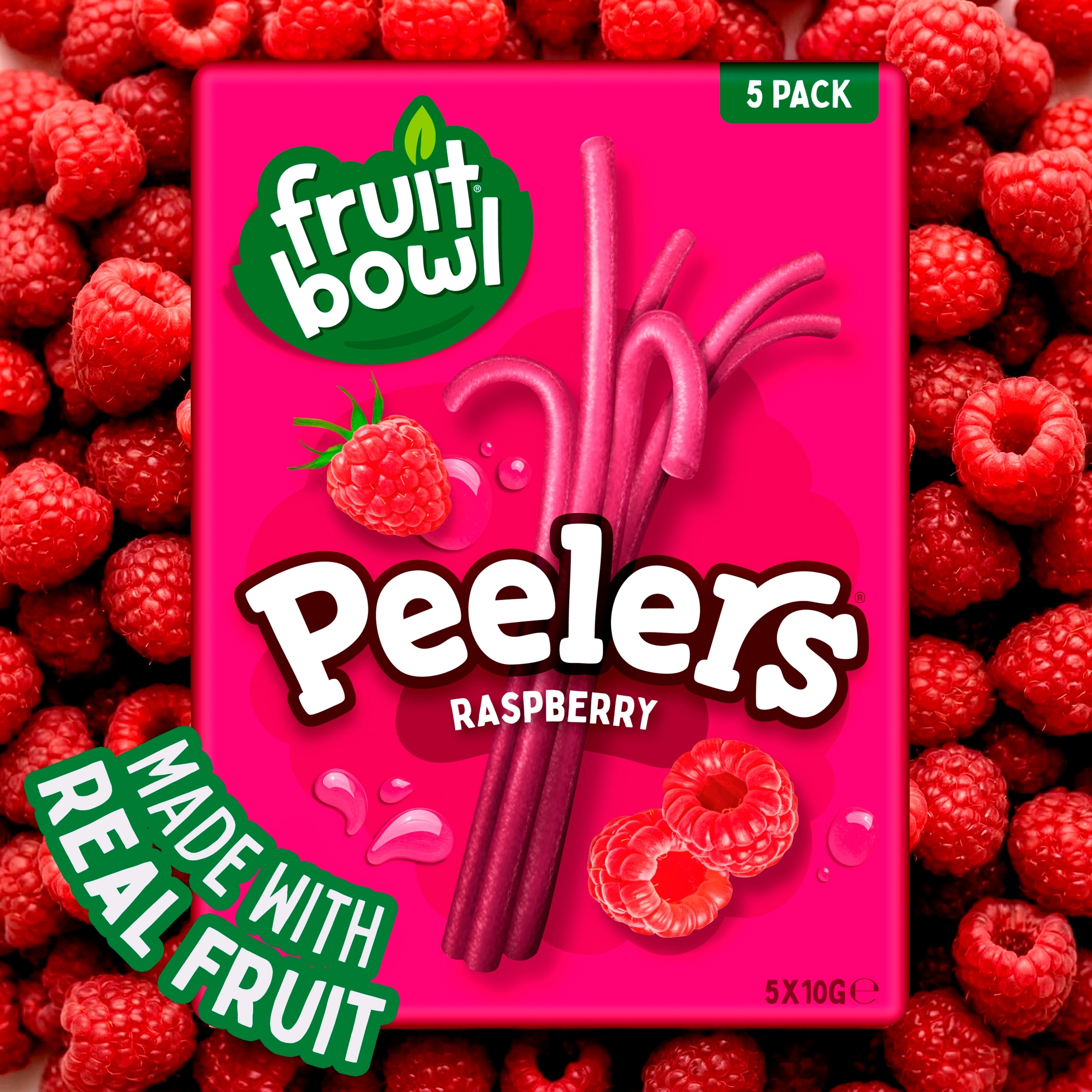 Fruit Bowl Raspberry Fruit Peeler 5x10g thumbnail 2