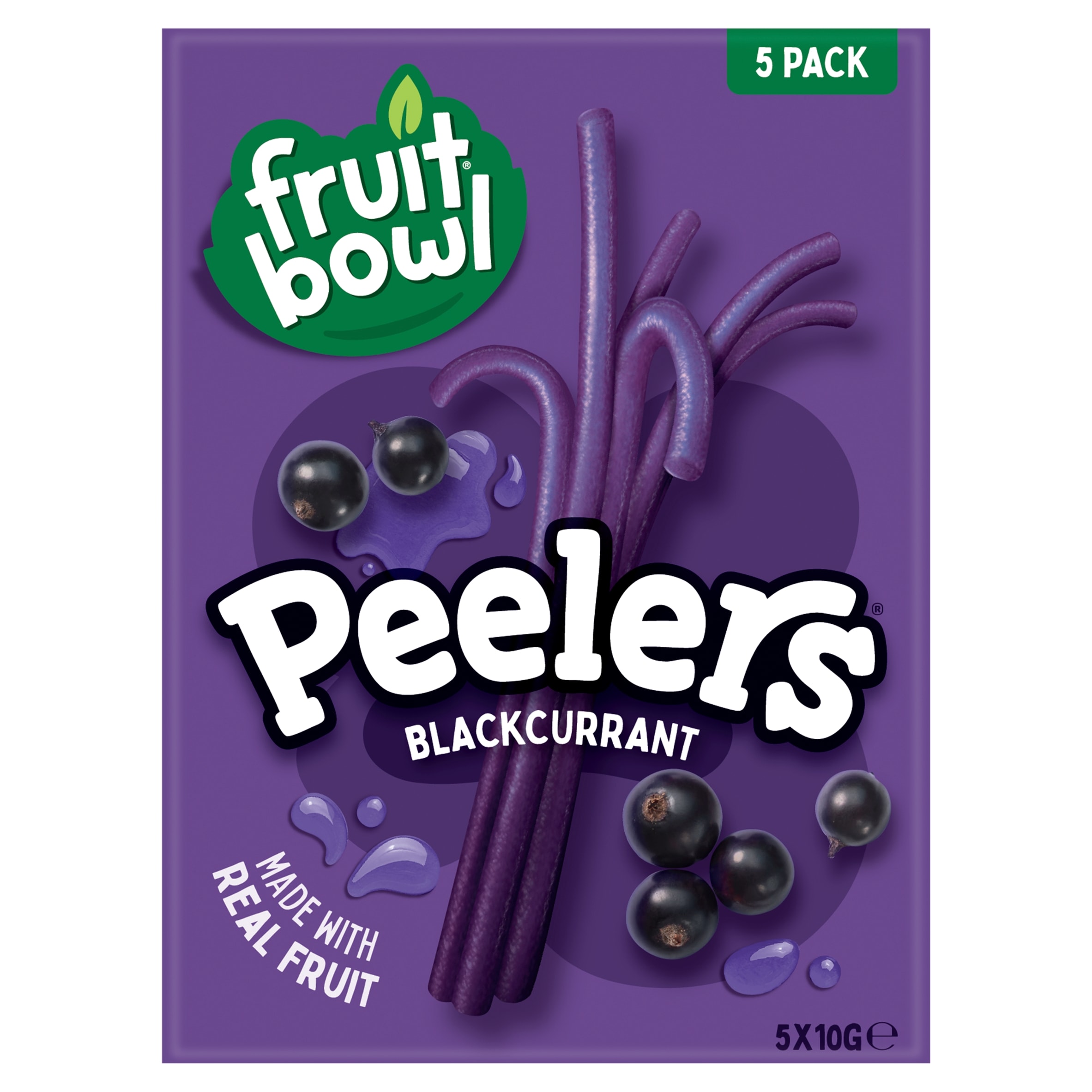 Fruit Bowl Blackcurrant Fruit Peeler 5x10g