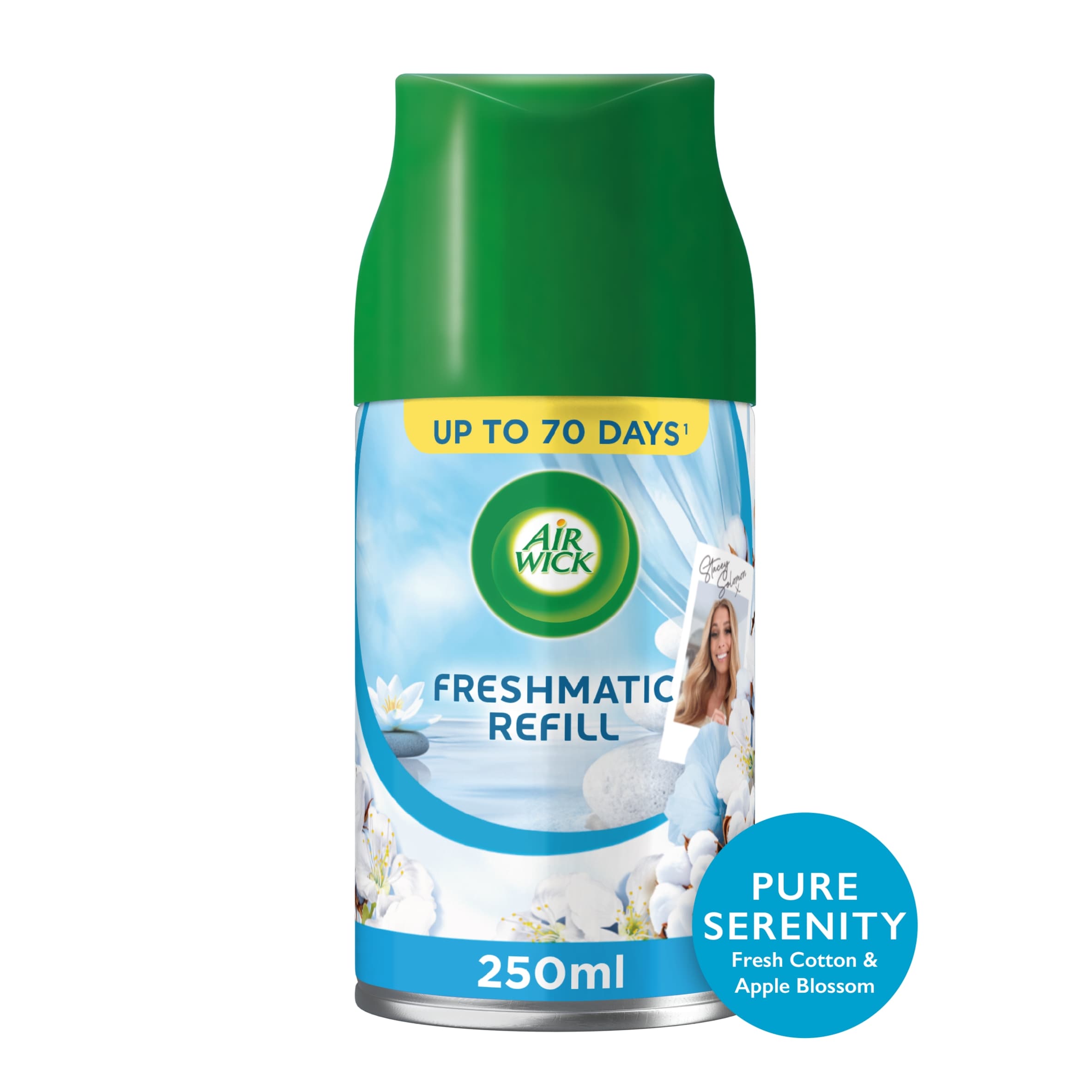 Air Wick Freshmatic Pure Serenity Fresh Cotton & Apple Blossom  Refill Limited Edition 250ml