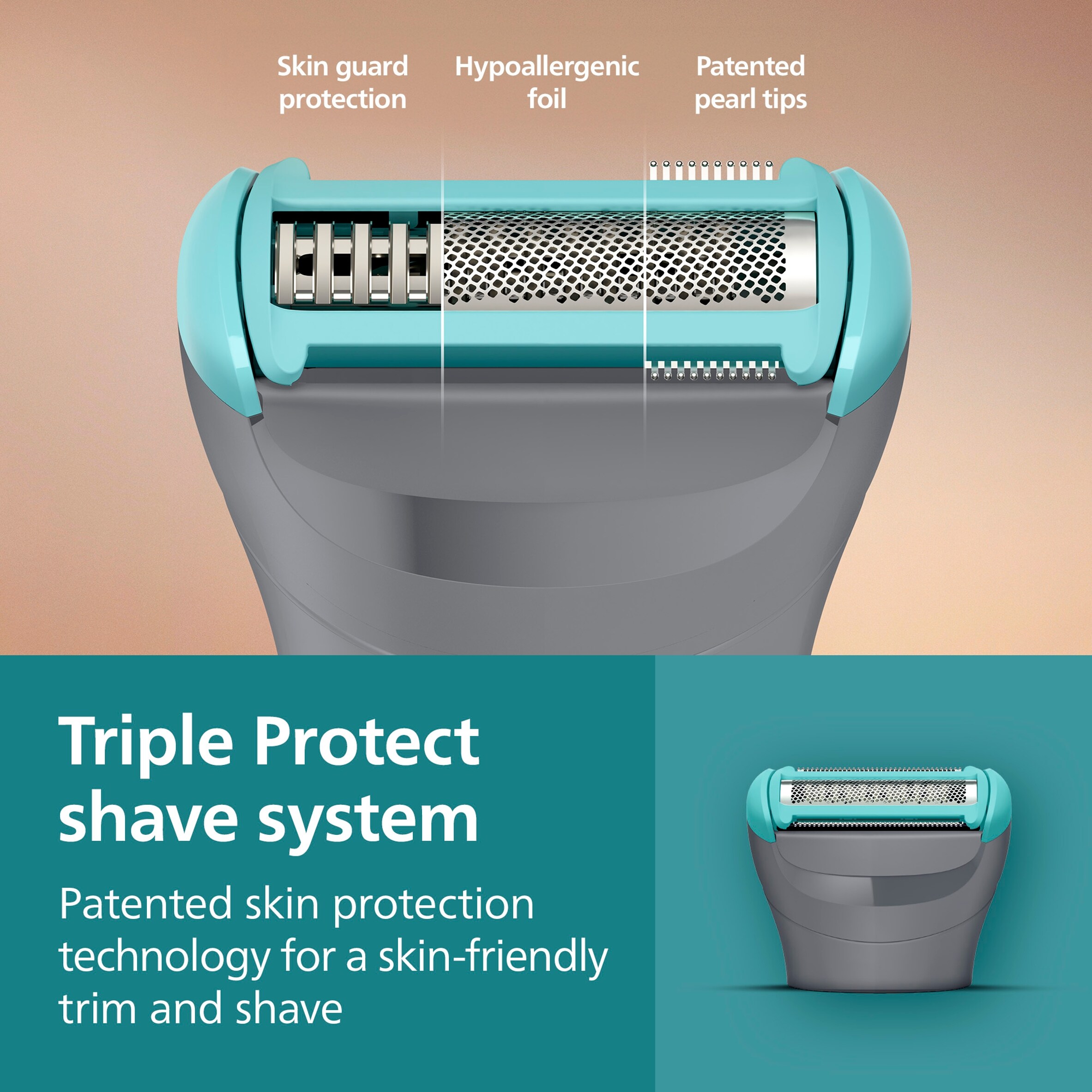Philips 3000 Series Body & Balls, Full Body Groomer BG3475/15 thumbnail 4