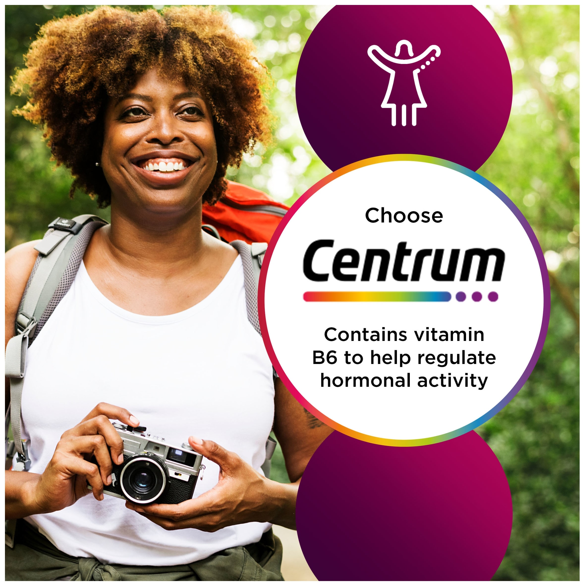 Centrum Women 50+ Multivitamins & Minerals Tablets 60s thumbnail 3