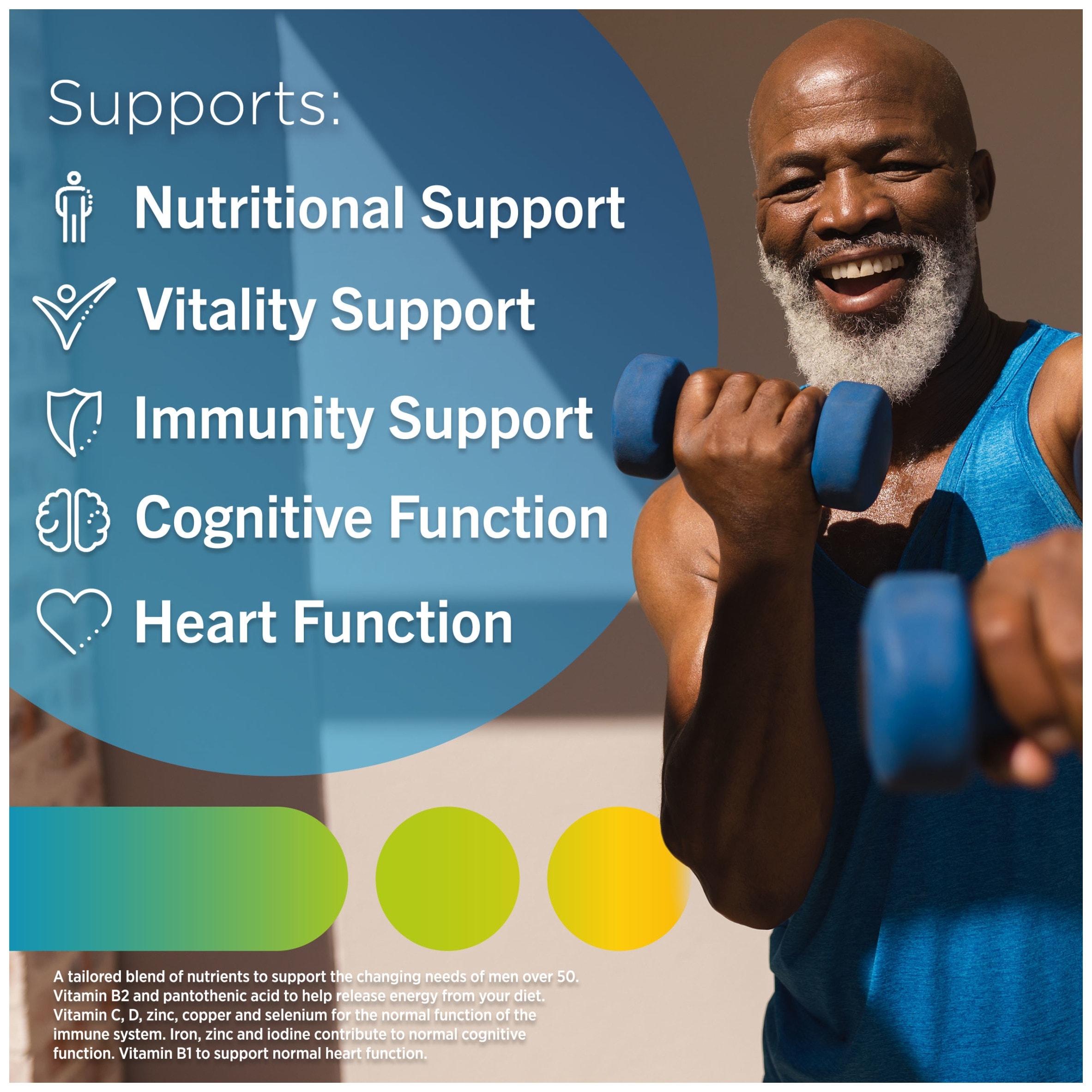Centrum Men 50+ Multivitamins & Minerals Tablets 60s thumbnail 4