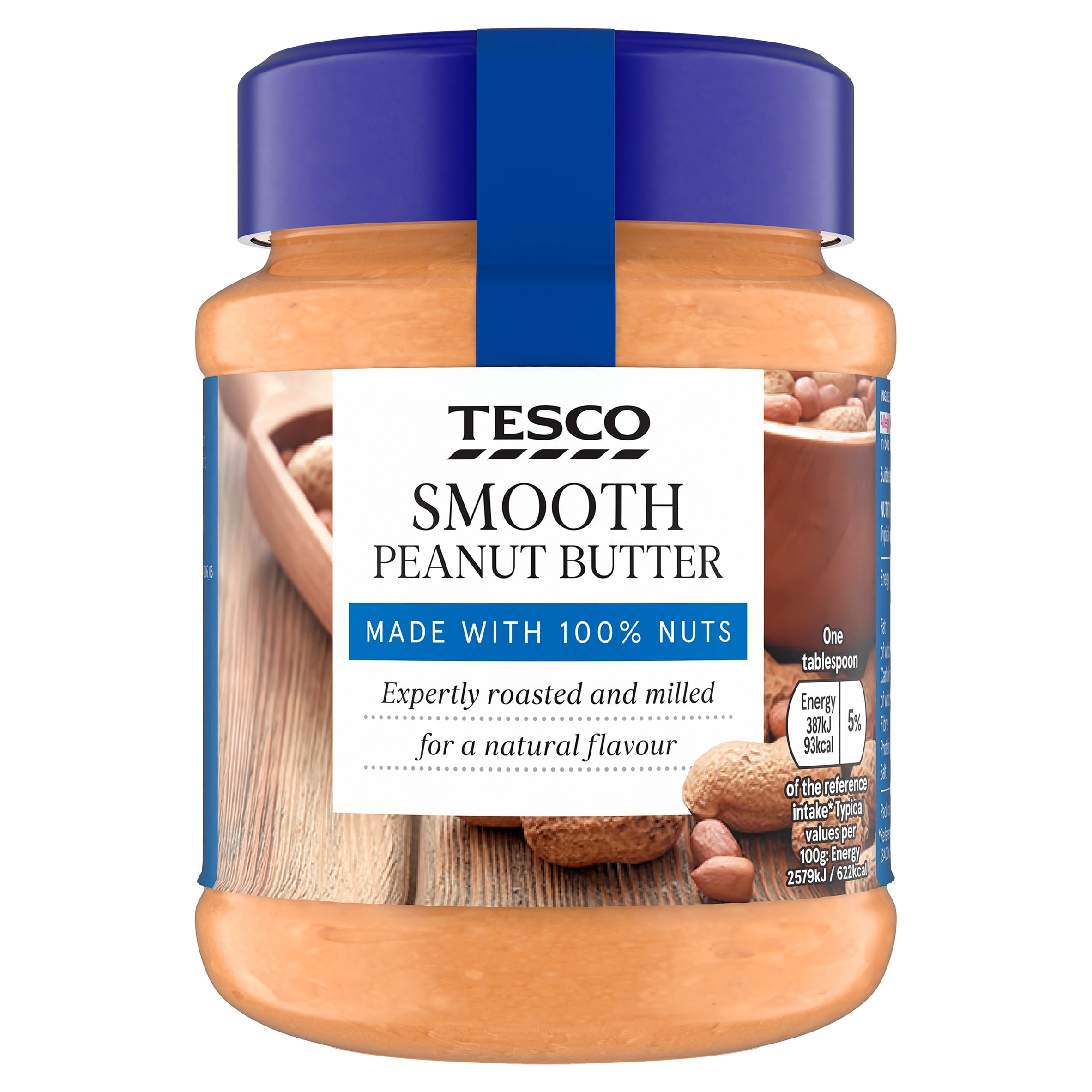 Tesco Smooth Peanut Butter 340g