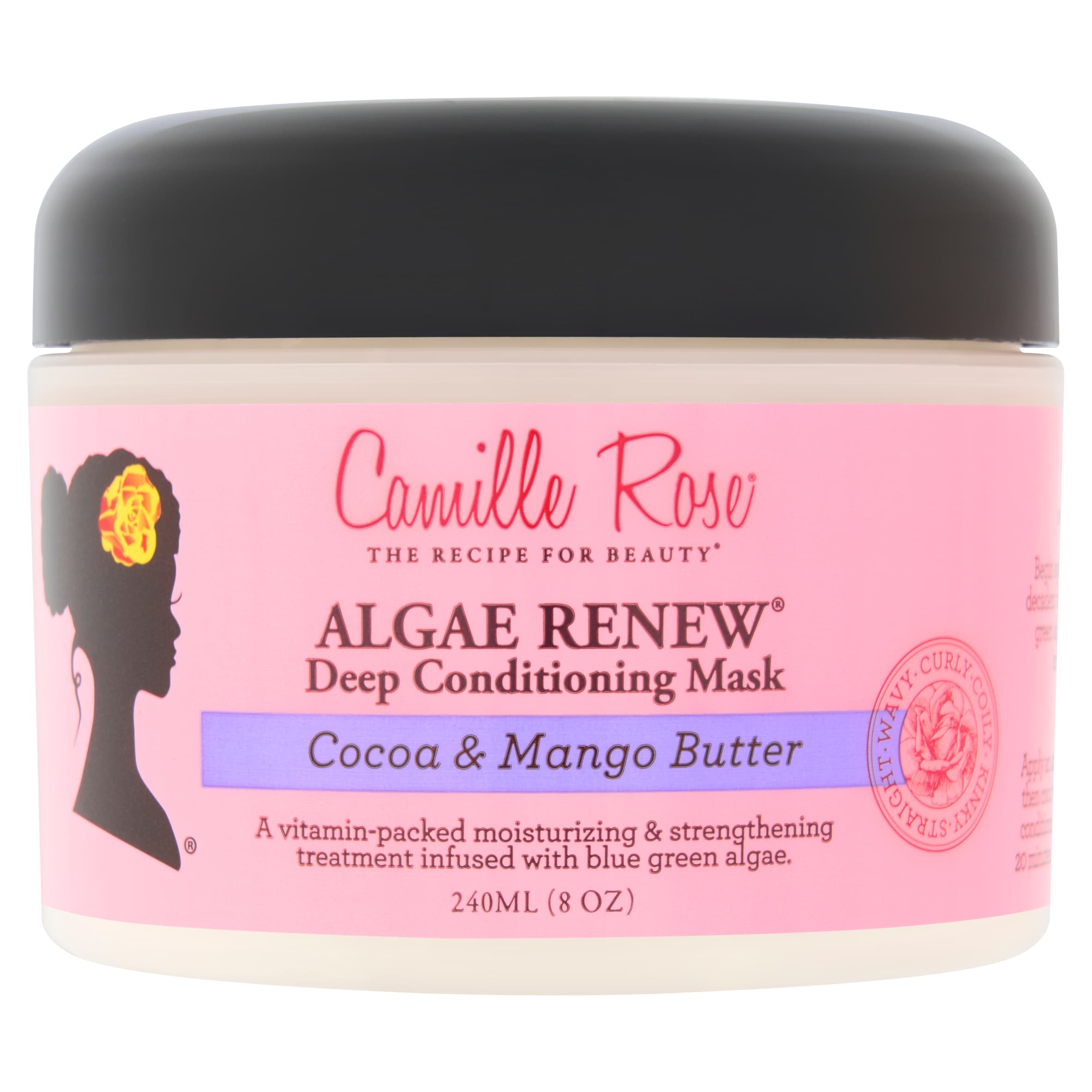 Camille Rose Algae Renew Cocoa & Mango Butter Deep Conditioning Mask 240ml