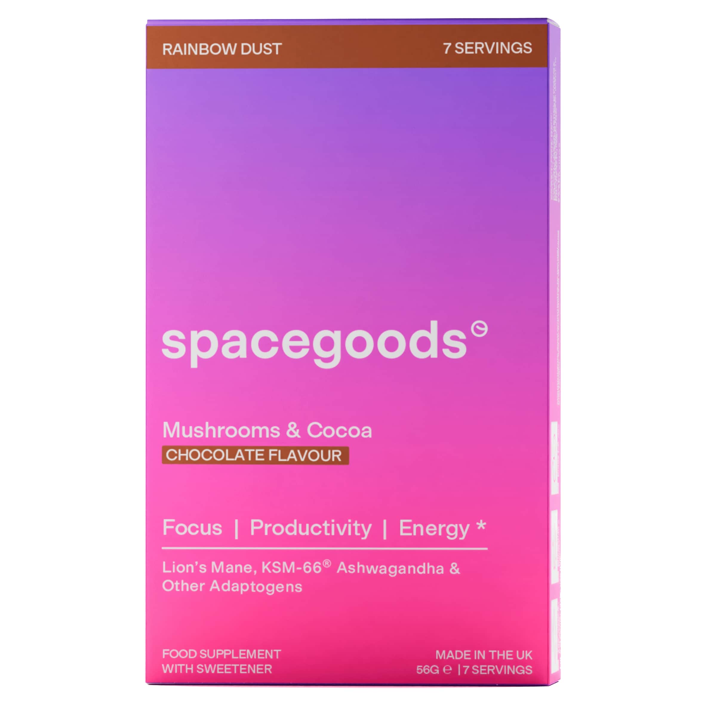 Spacegoods Rainbow Dust 7 day Pack - Chocolate