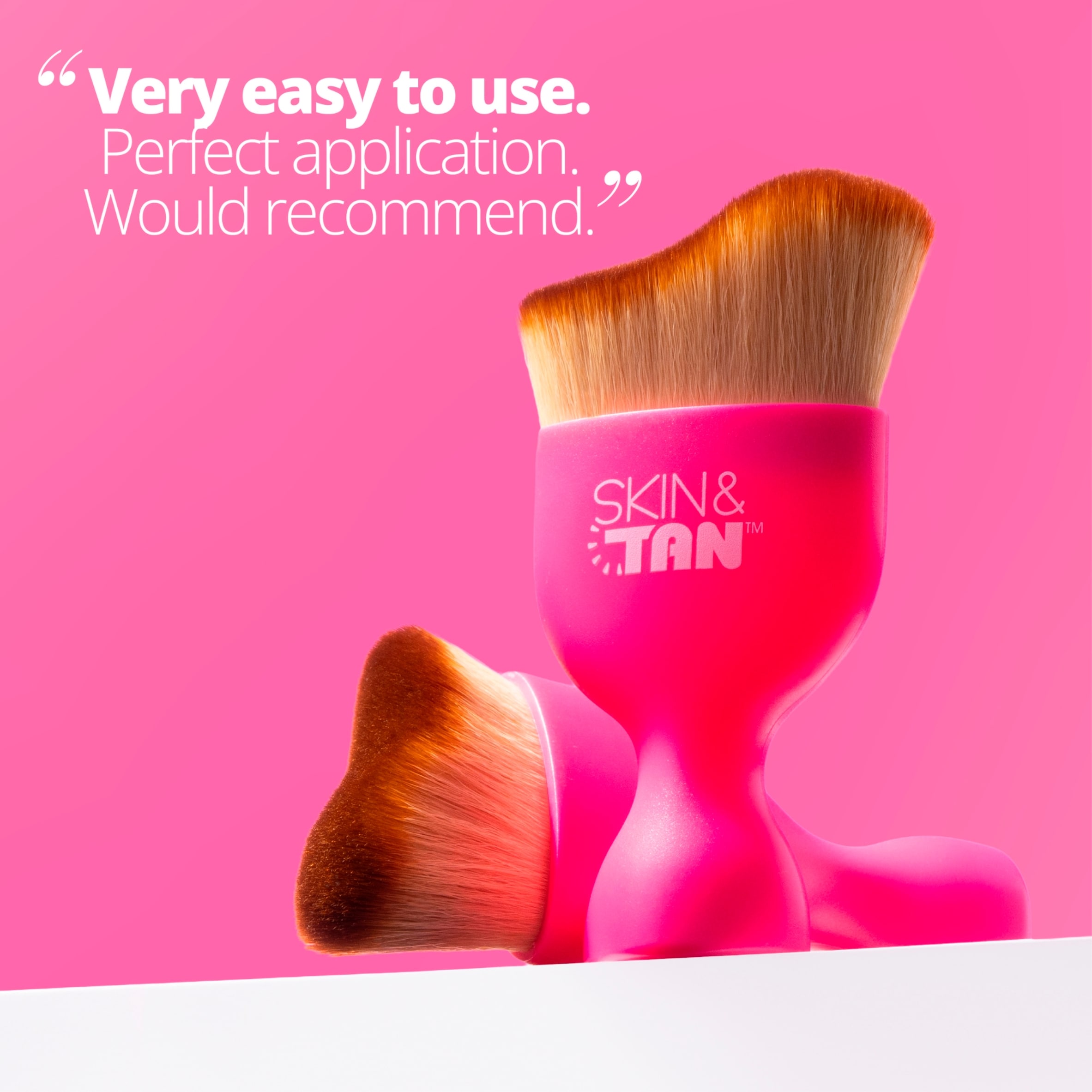 SKIN & TAN Miracle Brush Pink thumbnail 4