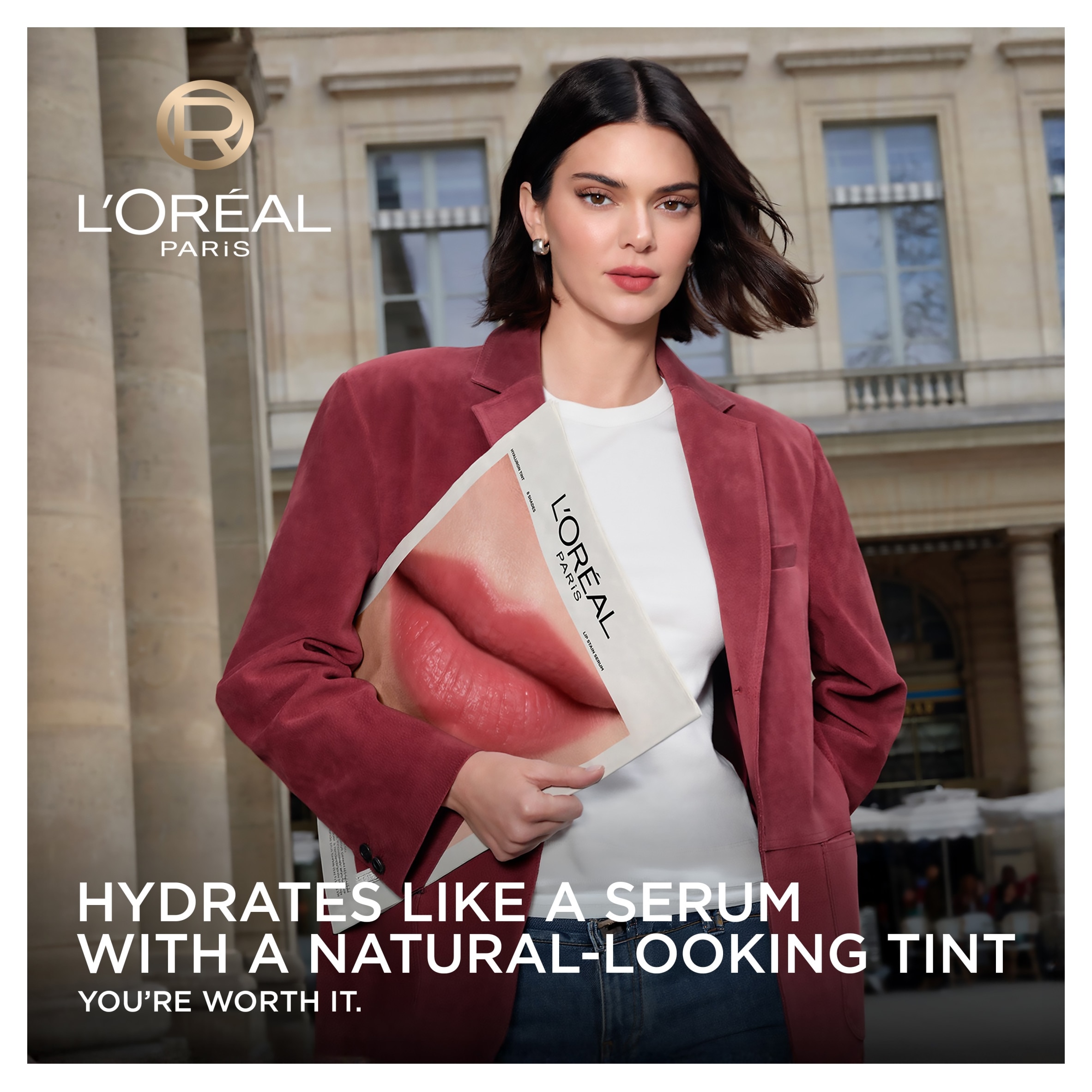 L'Oreal Paris, Hyaluron Tint Lip Stain Serum, 601 Worth it thumbnail 2