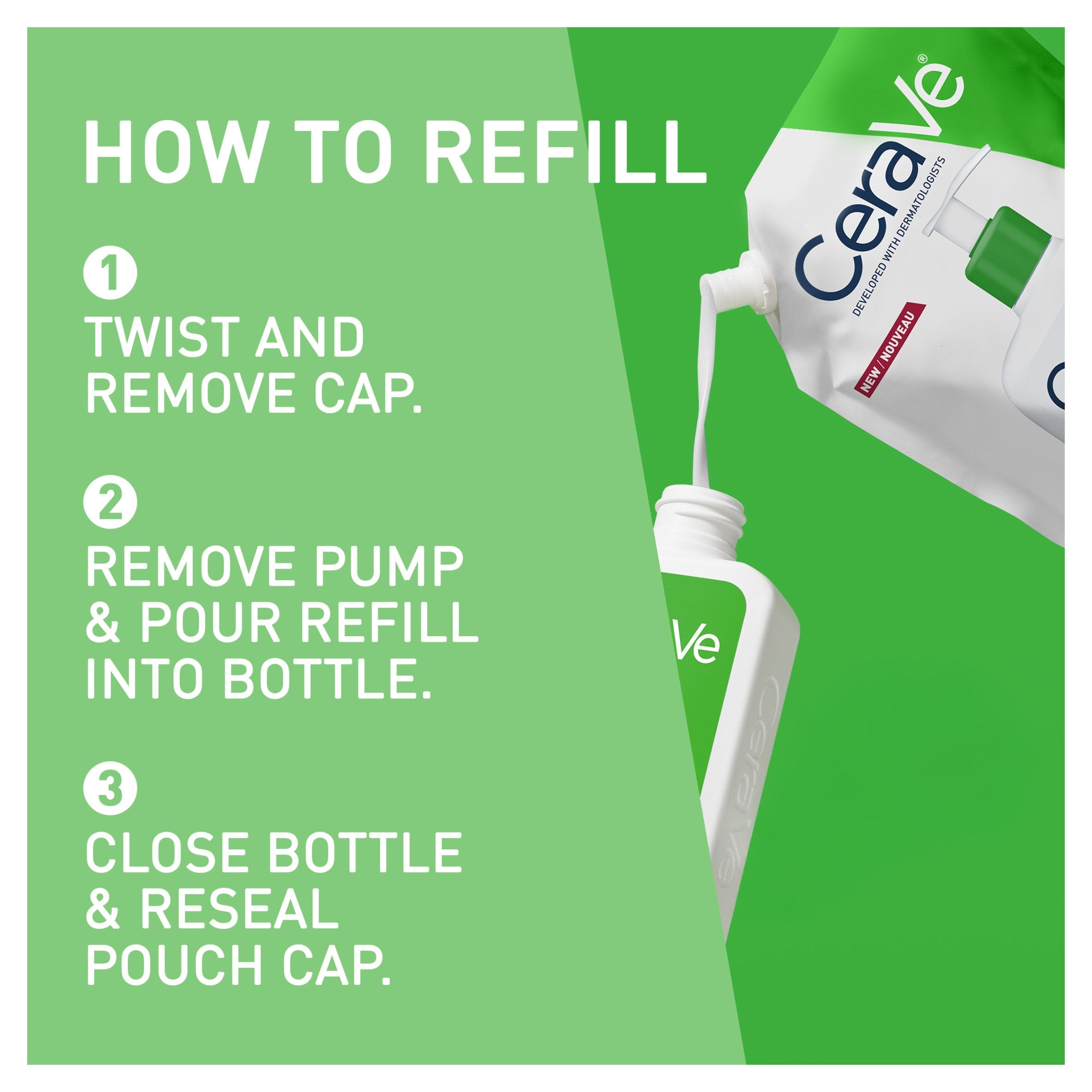 CeraVe Hydrating Cleanser Refill 473ml thumbnail 4