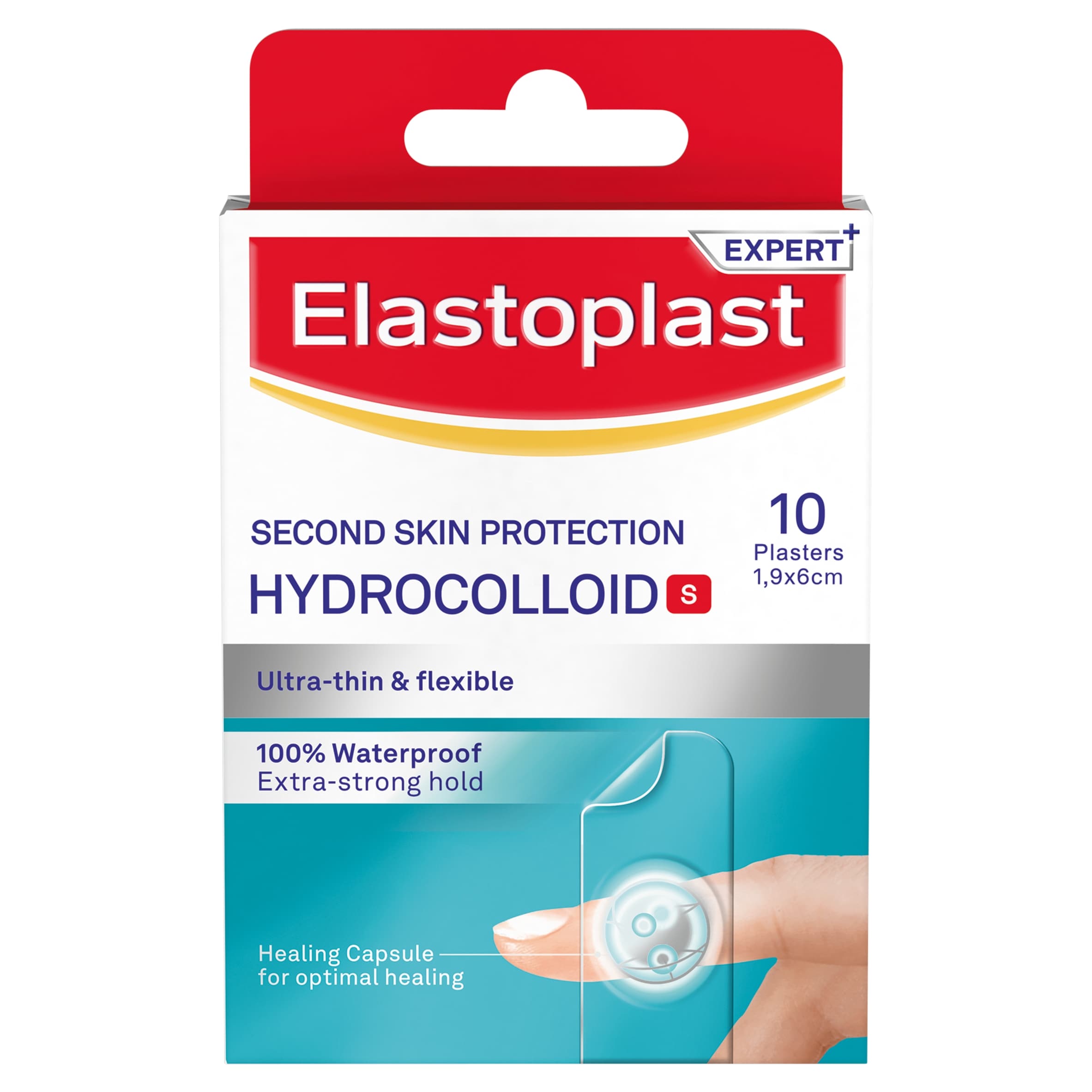 Elastoplast Expert+ Second Skin Protection Hydrocolloid 10 Plasters