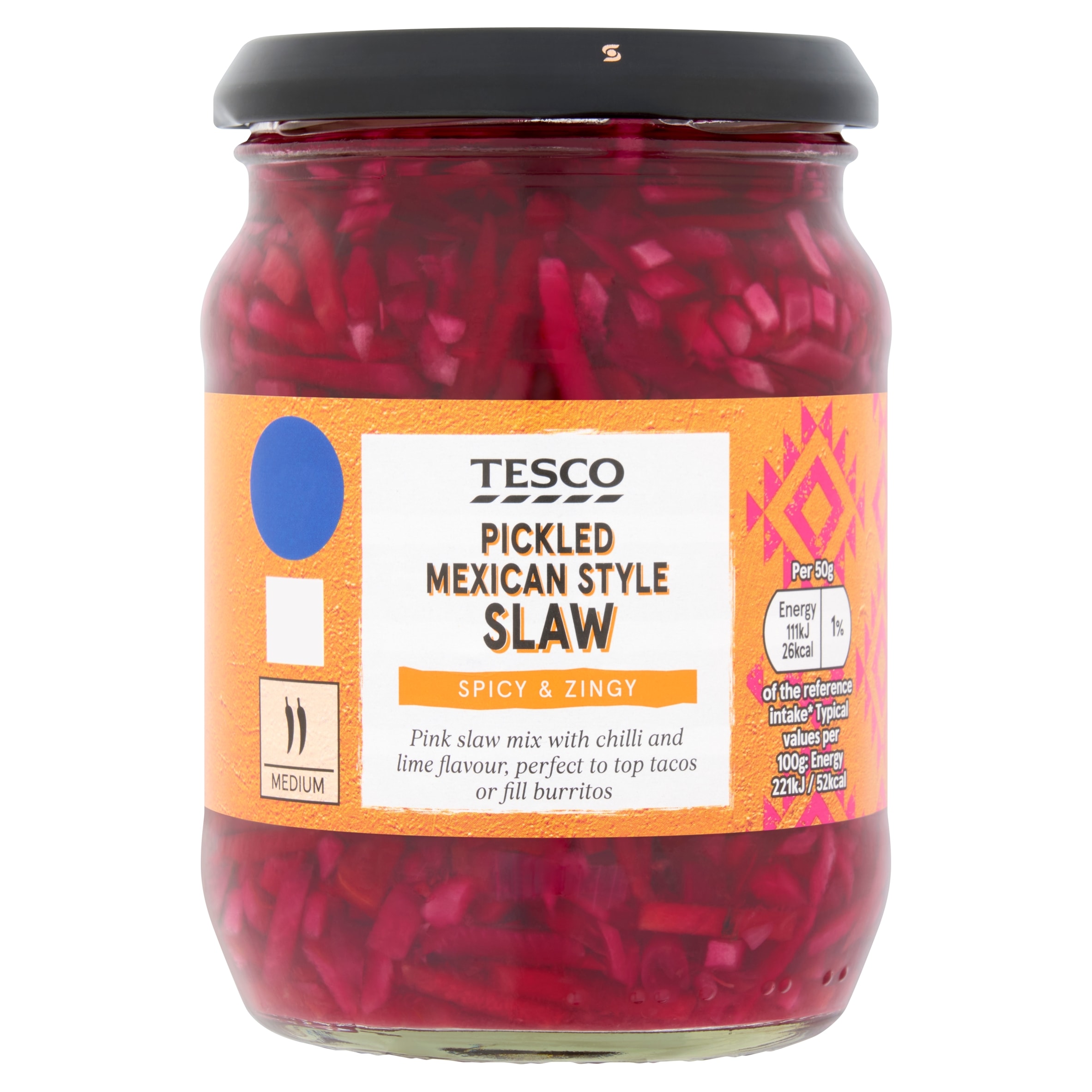 Tesco Pickled Mexican Style Slaw 340g