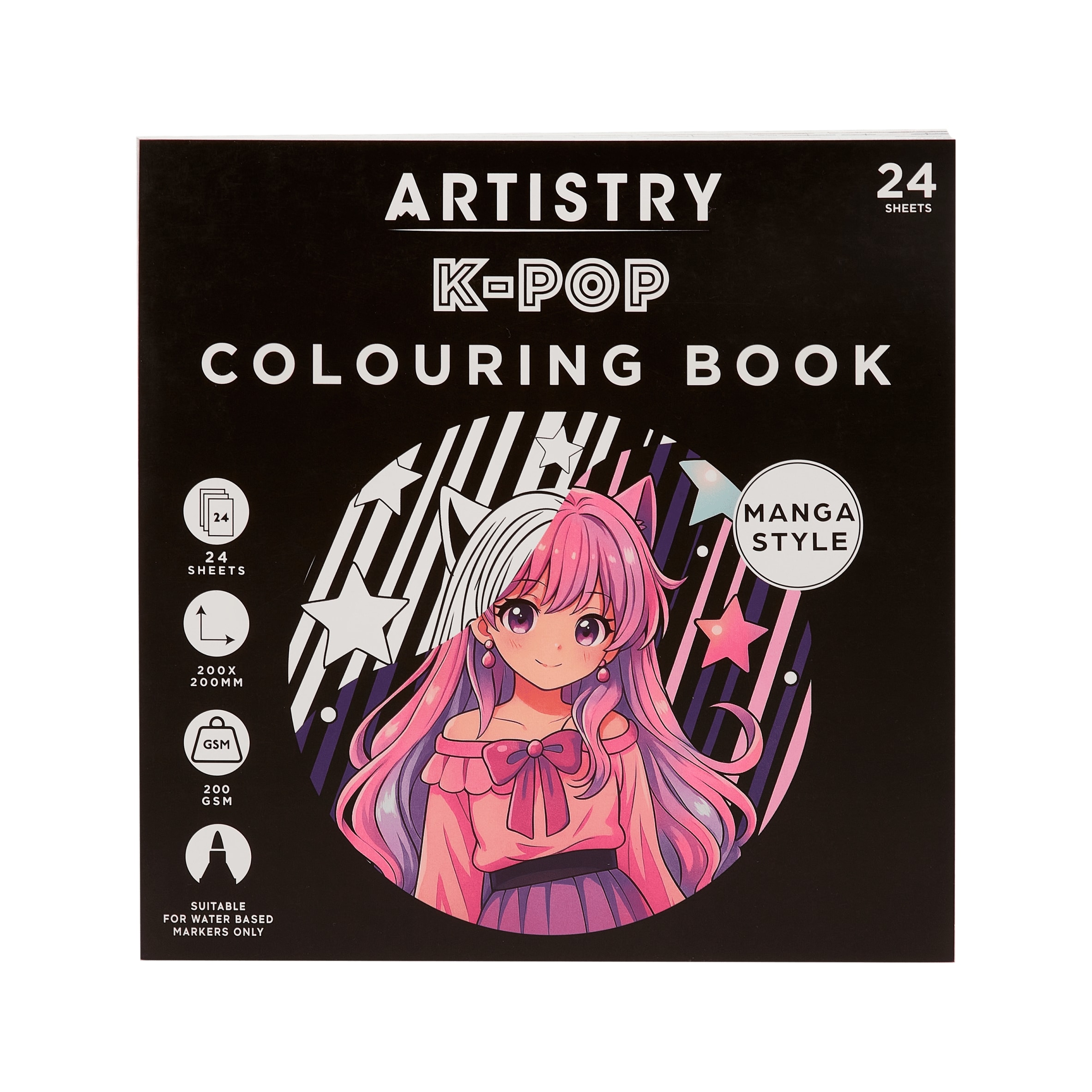 Artistry Colouring Book K Pop