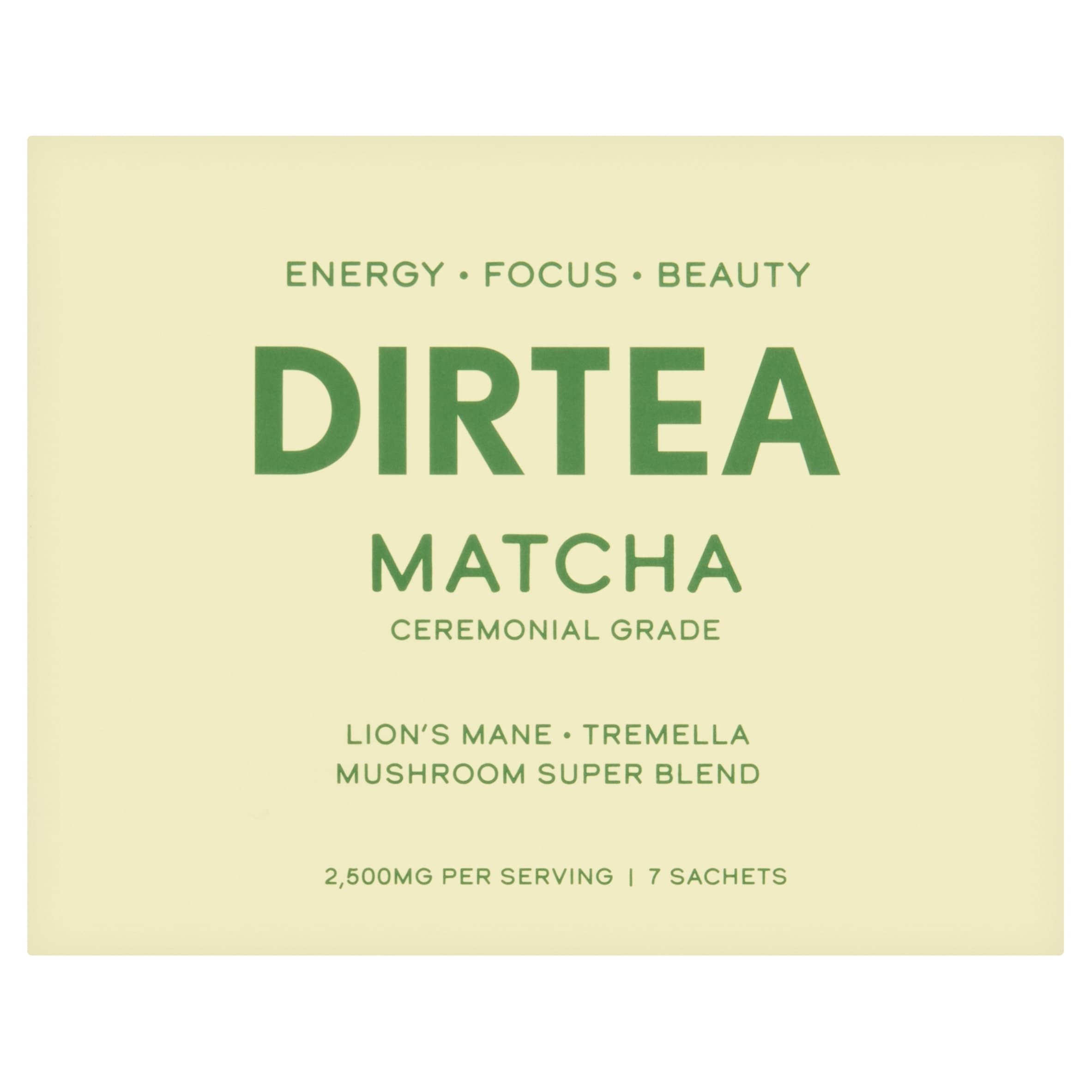 DIRTEA Matcha Mushroom Super blend 7 Sachets 42g