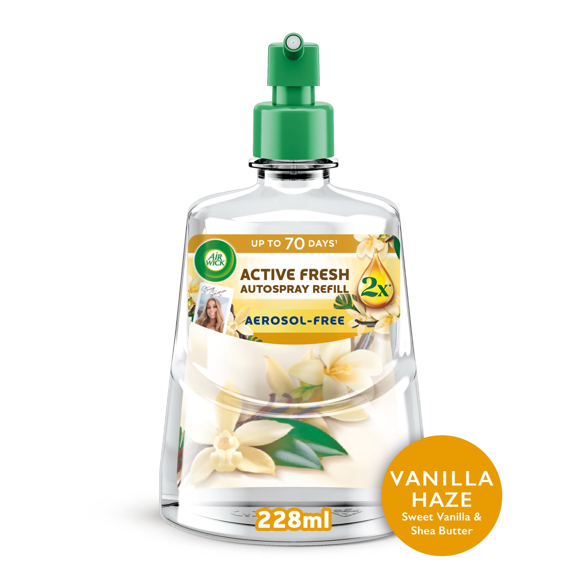 Air Wick Active Fresh Vanilla Haze Refill 228ml