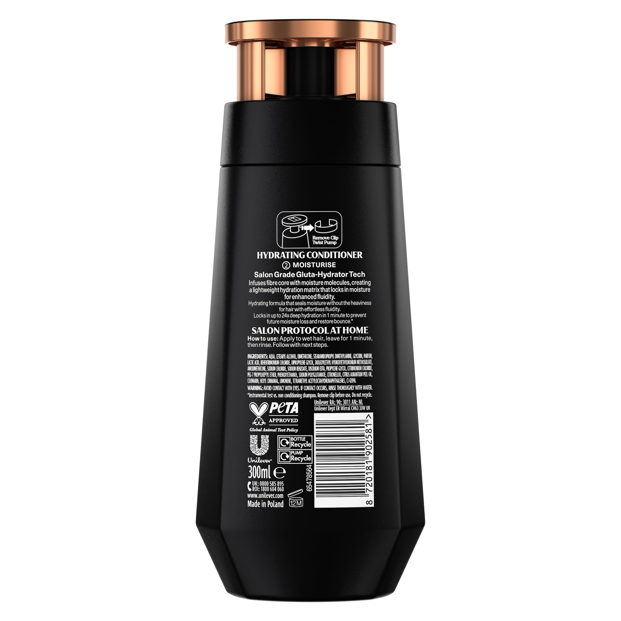 Tresemmé Professional Hydra Molecular Moisture Conditioner 300ml thumbnail 2