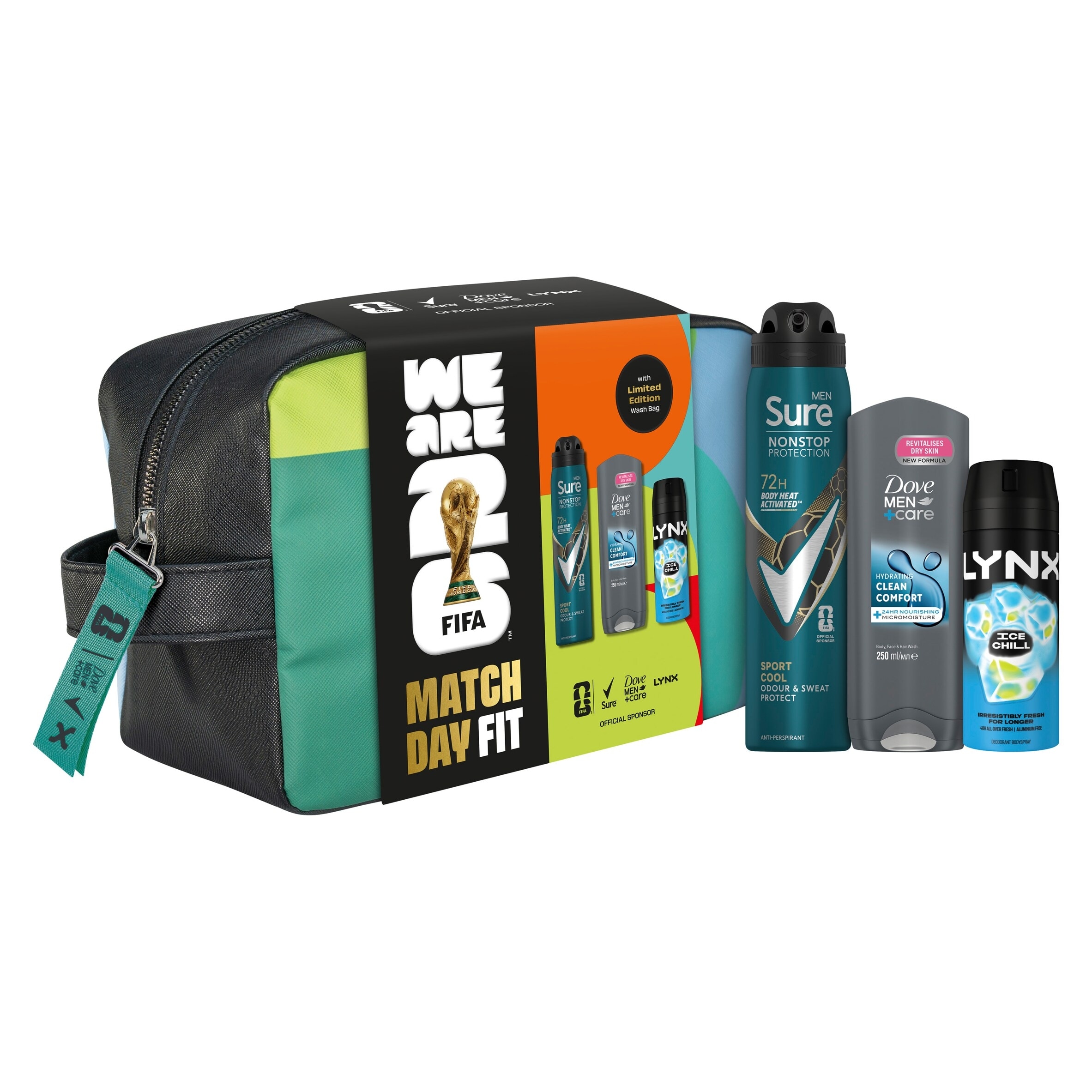 FIFA Match Day Fit Washbag for Him Gift Set