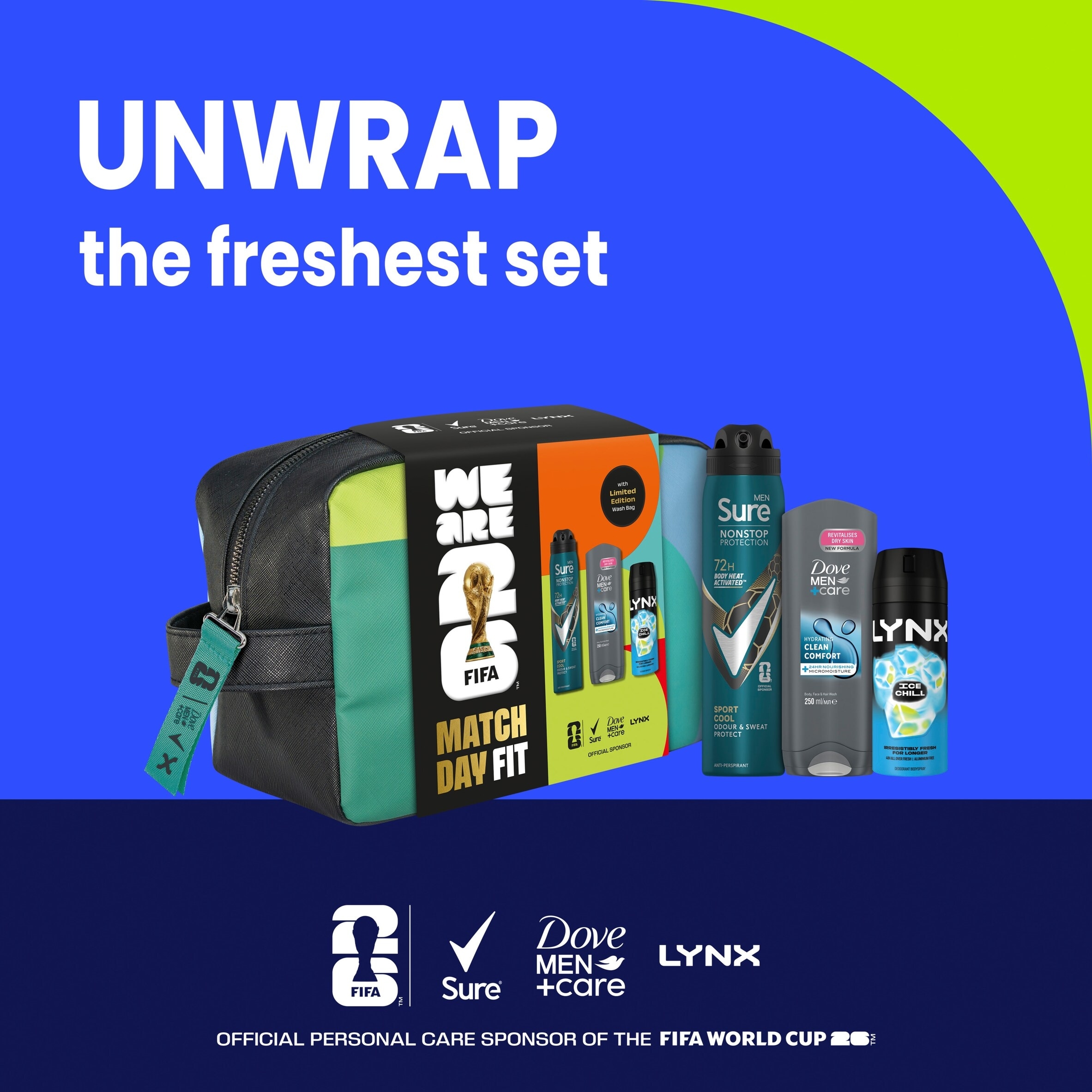 FIFA Match Day Fit Washbag for Him Gift Set thumbnail 2