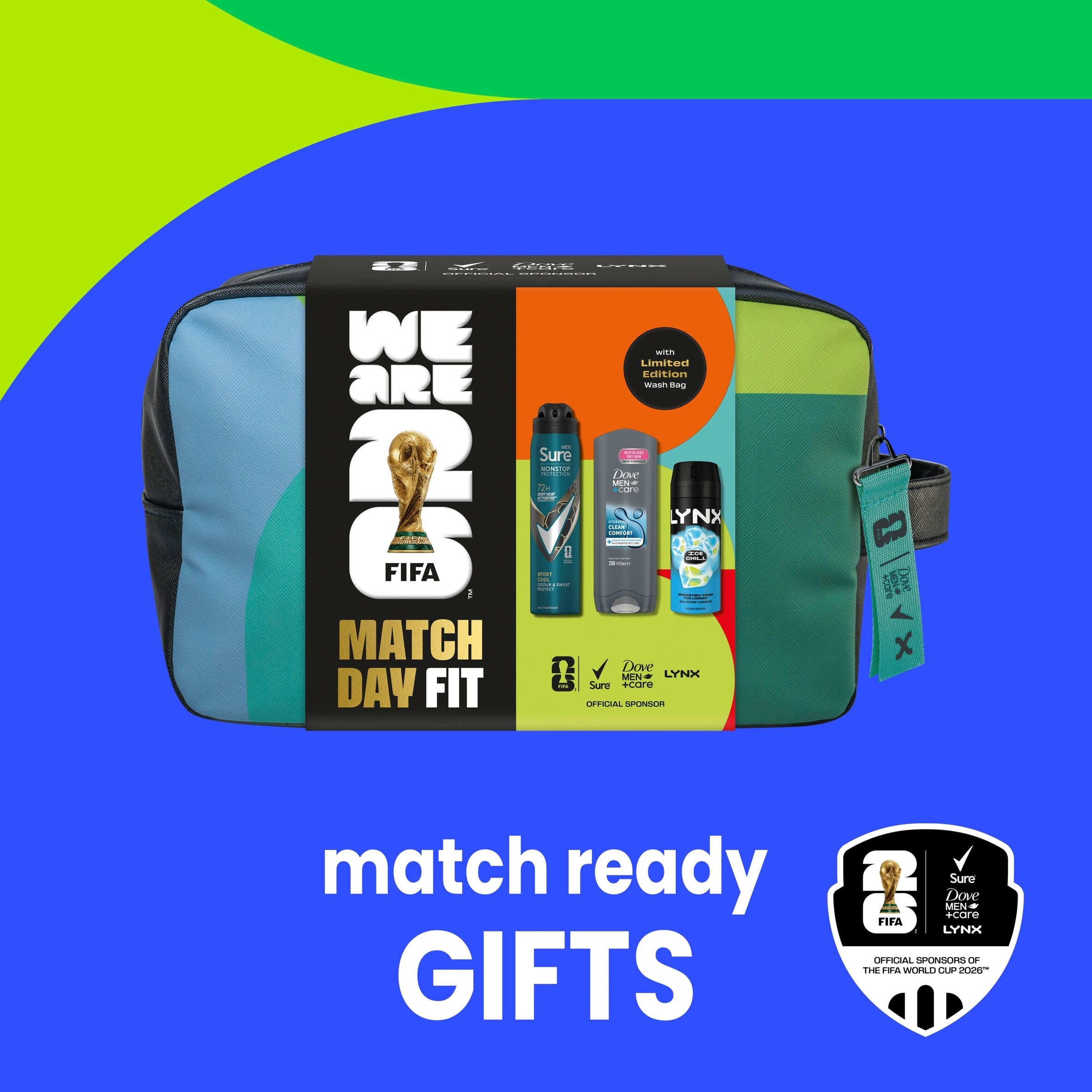 FIFA Match Day Fit Washbag for Him Gift Set thumbnail 4