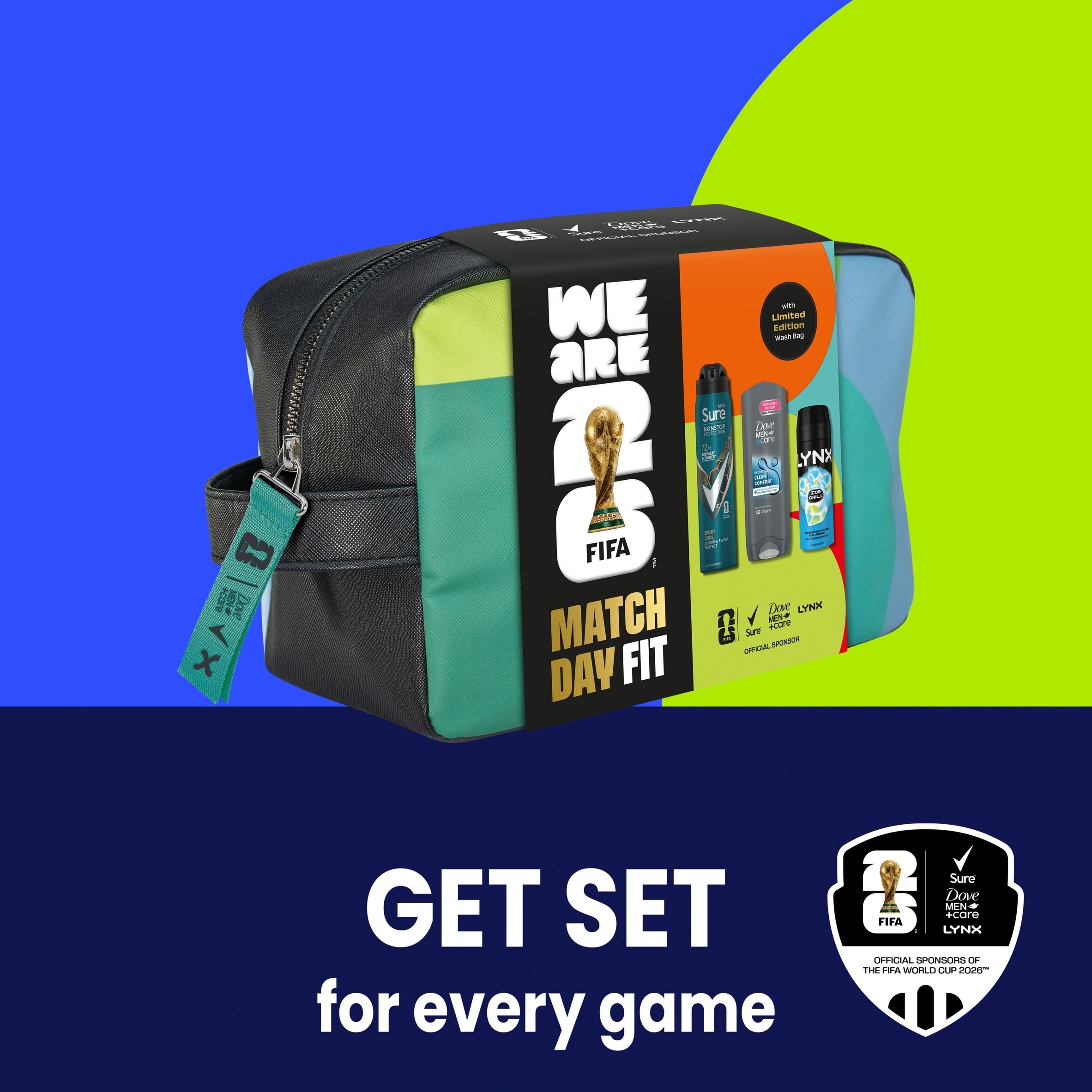 FIFA Match Day Fit Washbag for Him Gift Set thumbnail 5