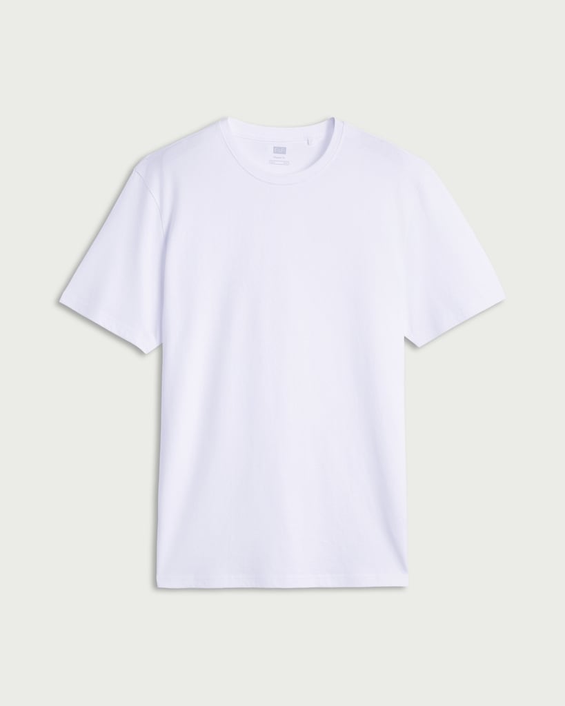F&F Pure Cotton Short Sleeved Slim Fit T-Shirt in White thumbnail 4