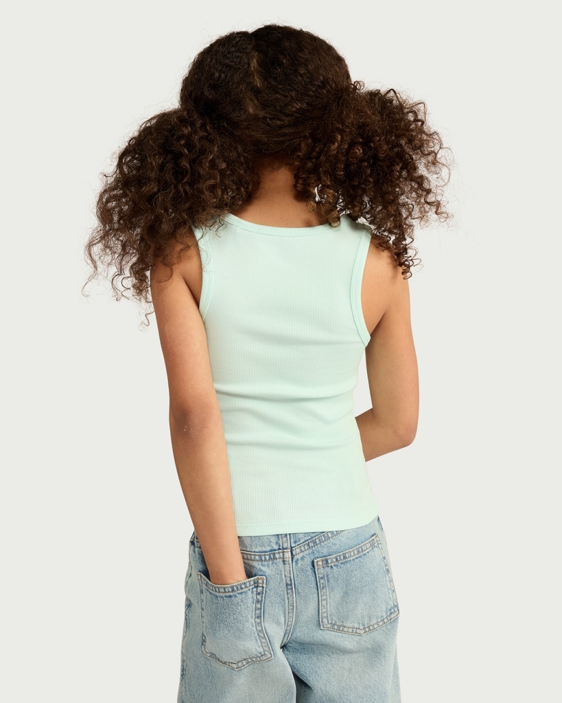 Disney Lilo & Stitch Pure Cotton Tank Top in Aqua thumbnail 3