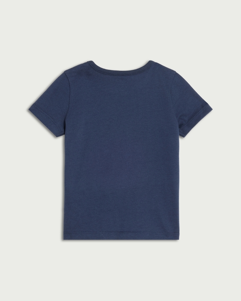 Disney Mickey Mouse Pure Cotton T-Shirt in Blue thumbnail 2