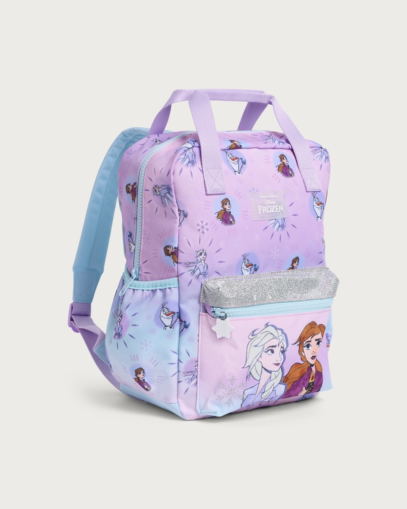 Disney Frozen Pocket Front Backpack in Lilac