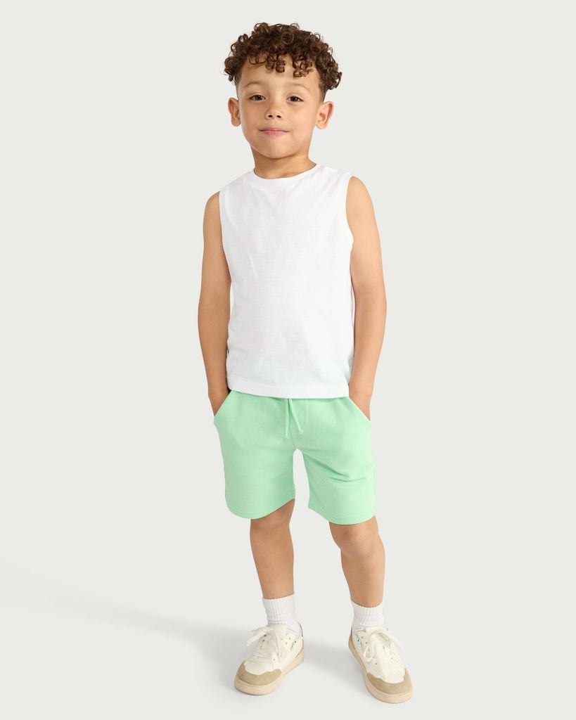 F&F Boys Pure Cotton Vest in White