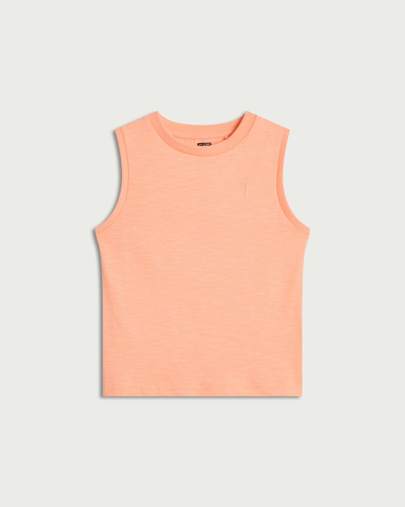F&F Boys Pure Cotton Vest in Orange thumbnail 4