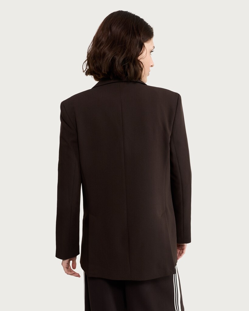 F&F Tailored Double Breasted Co-ord Blazer in Brown thumbnail 3