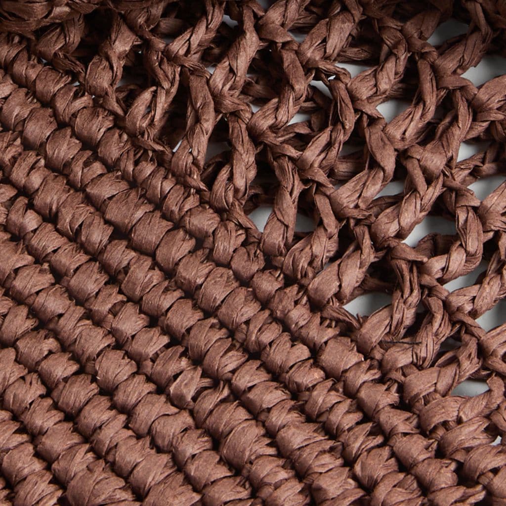 F&F Straw Tote bag in Brown thumbnail 3