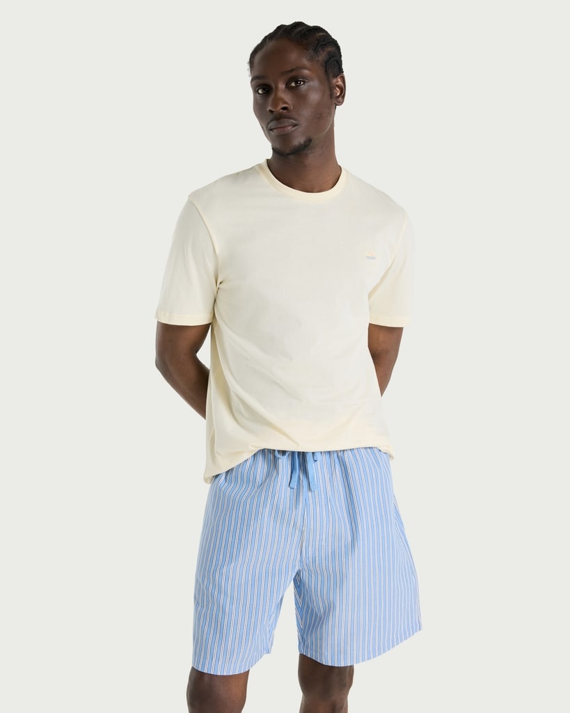 F&F Pure Cotton Striped Pyjama Set in Multi thumbnail 3