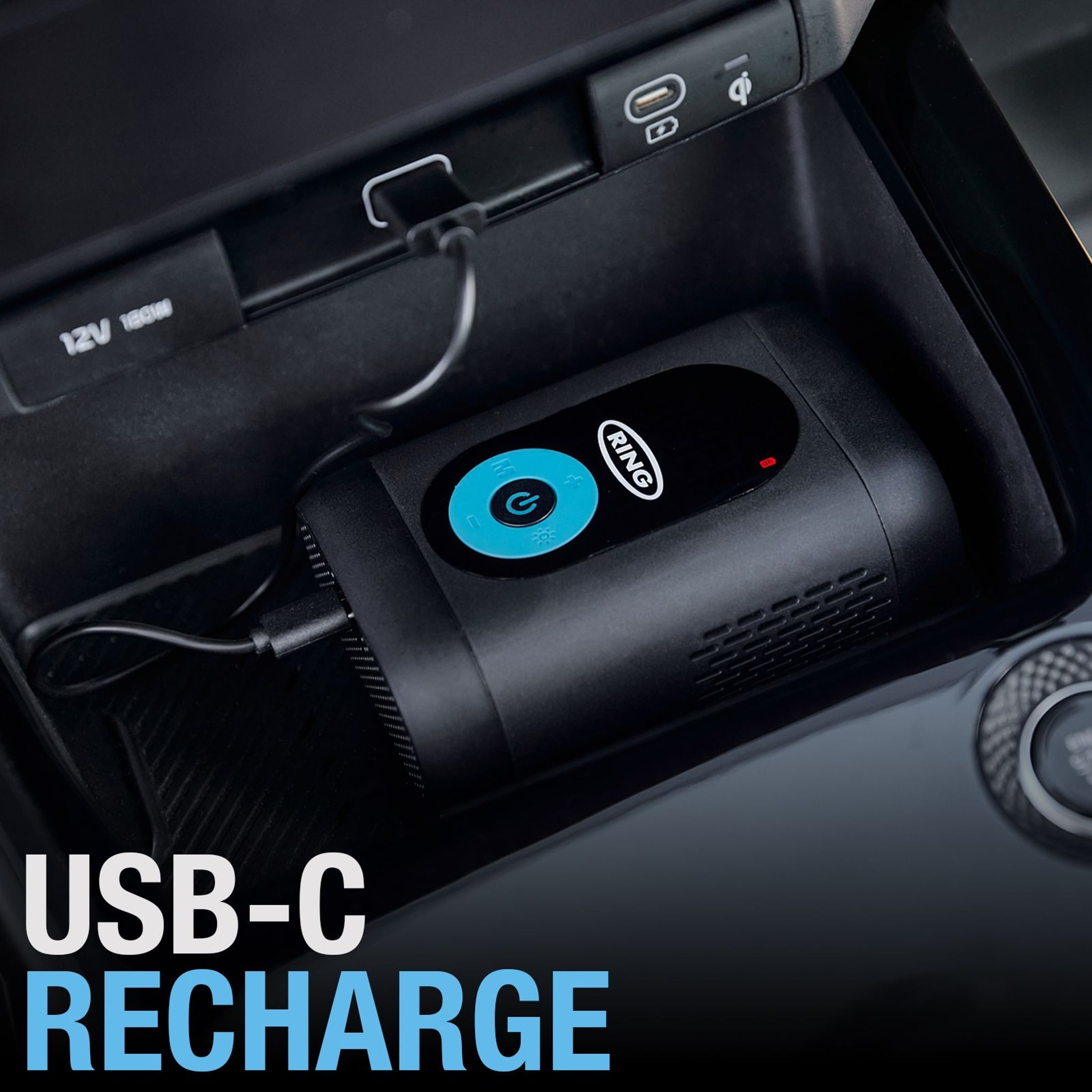 Ring TYREINFLATE GO 10 Cordless Tyre Inflator Rechargeable and Compact RTC 1600 thumbnail 4