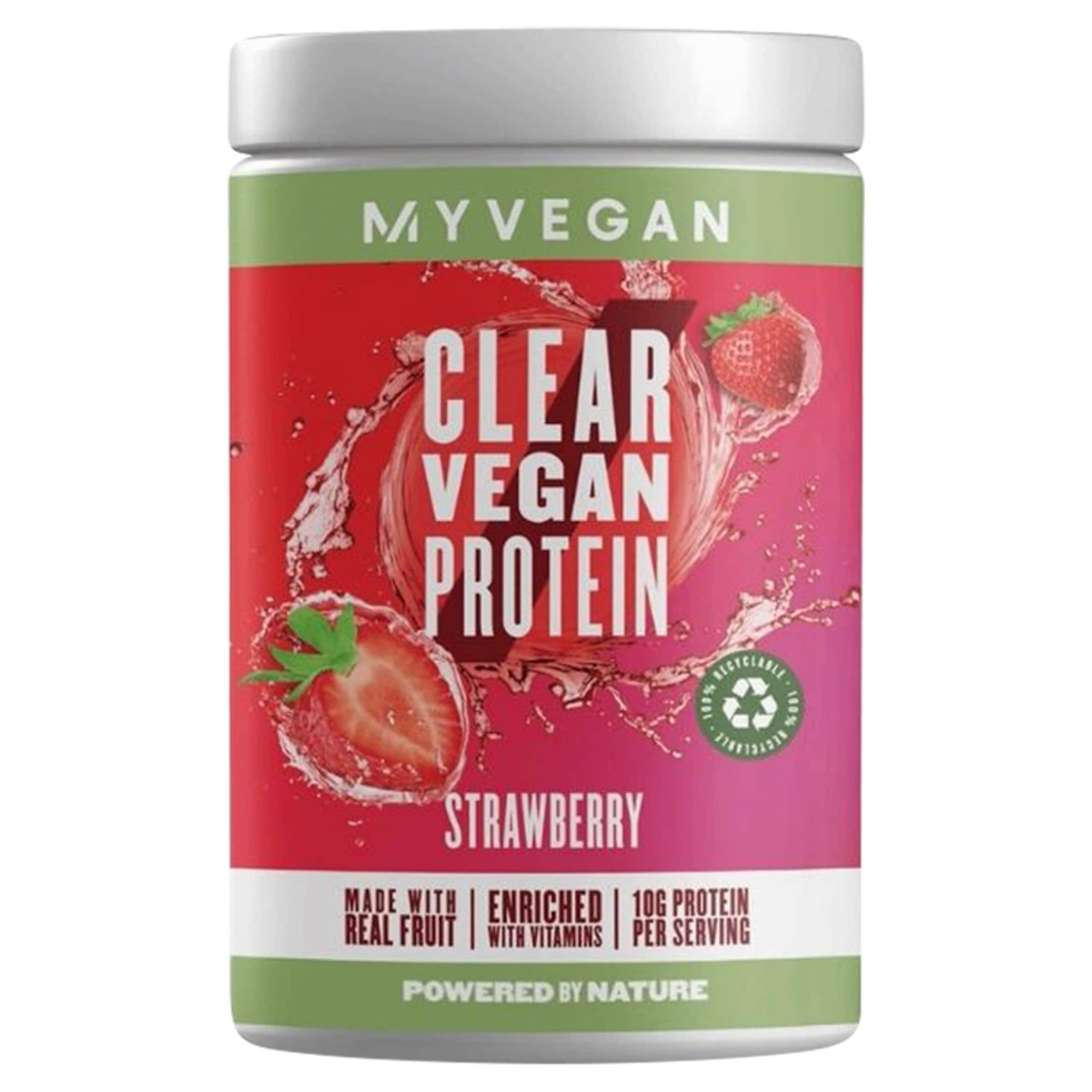 Myvegan Clear Vegan Protein Strawberry 320g