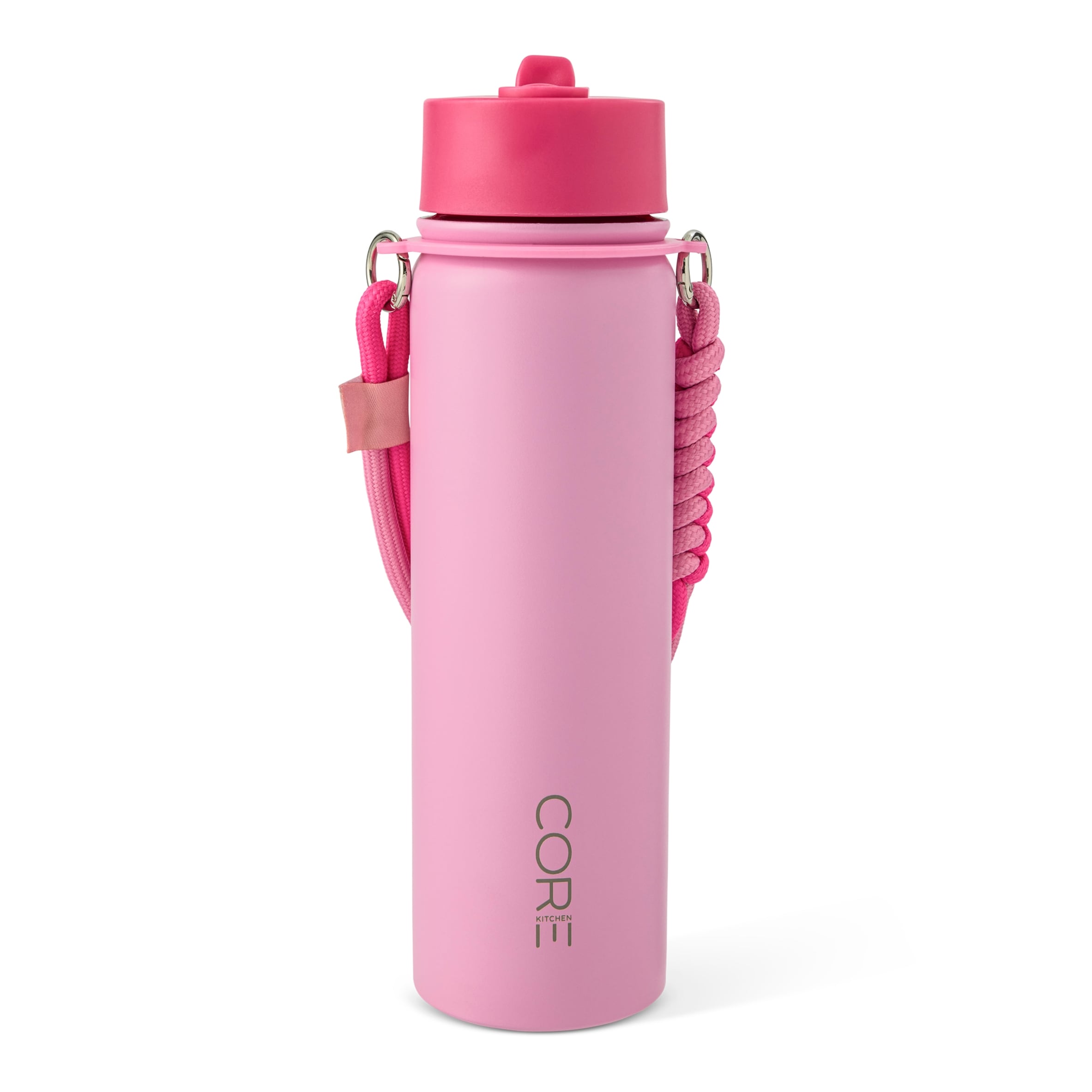 Core Kitchen Pink Zeno Metal Drinking Water Bottle 650ml thumbnail 4