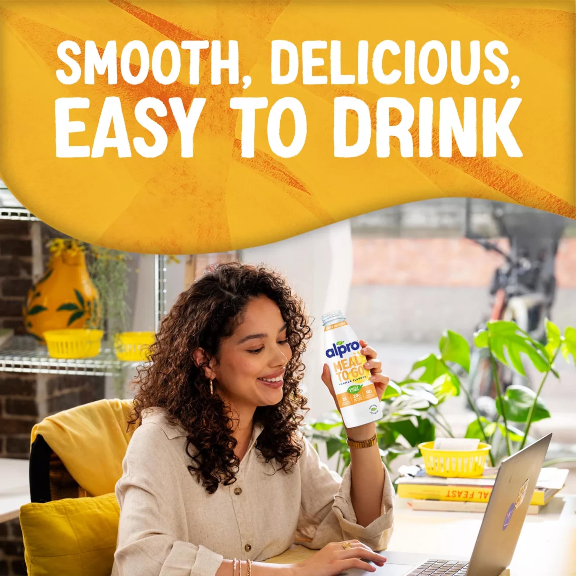 Alpro Meal To Go Vanilla Flavour Drink 500ml thumbnail 5