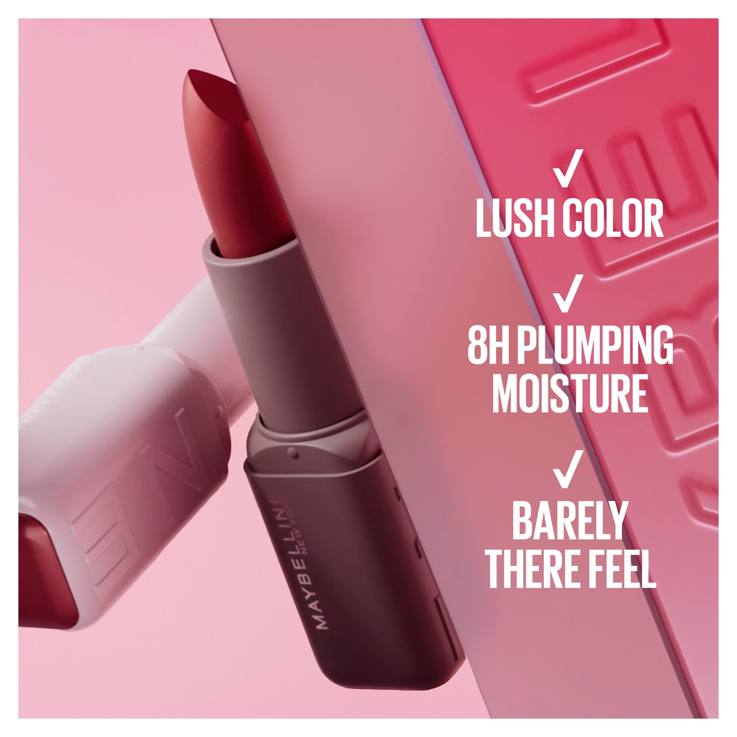 Maybelline, Lipstick Satin, 107 Blind Date thumbnail 3