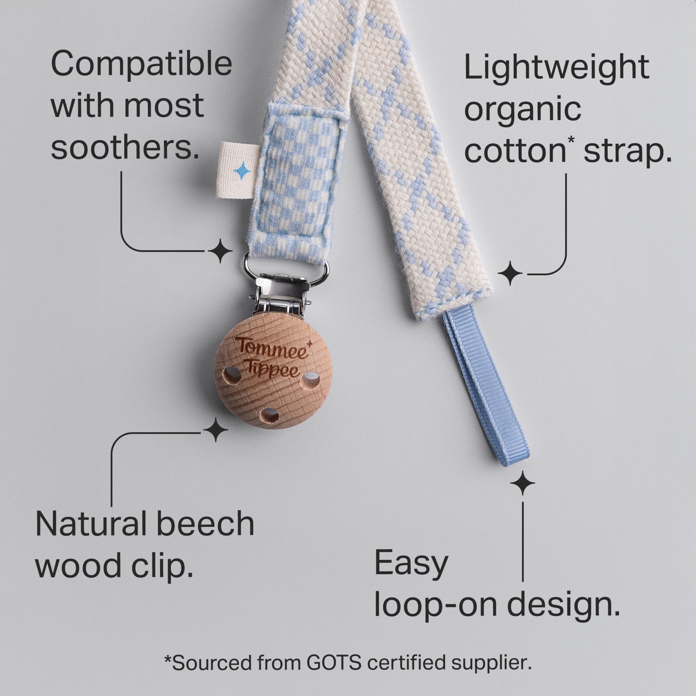 TOMMEE TIPPEE 0m+ COMFORTER CLIP thumbnail 3