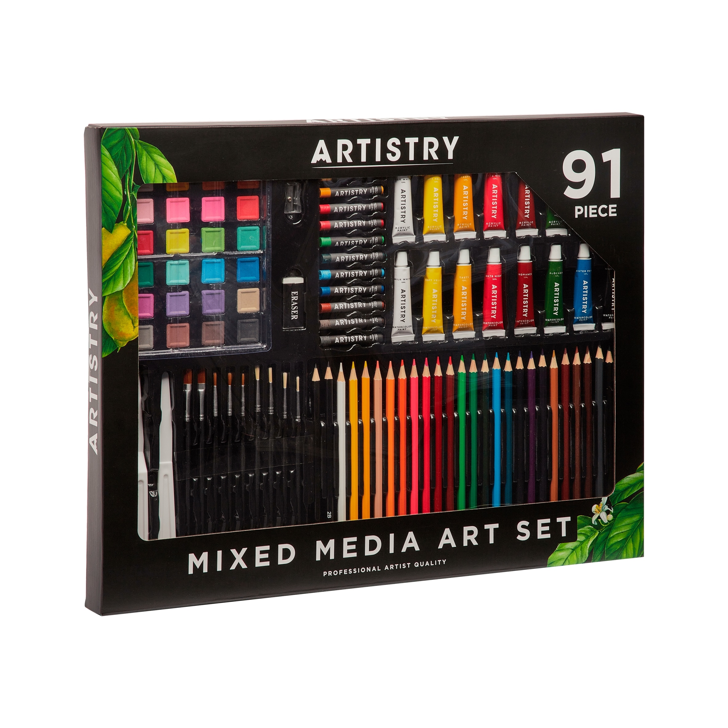 Artistry Mixed Media 91 Piece Art Set