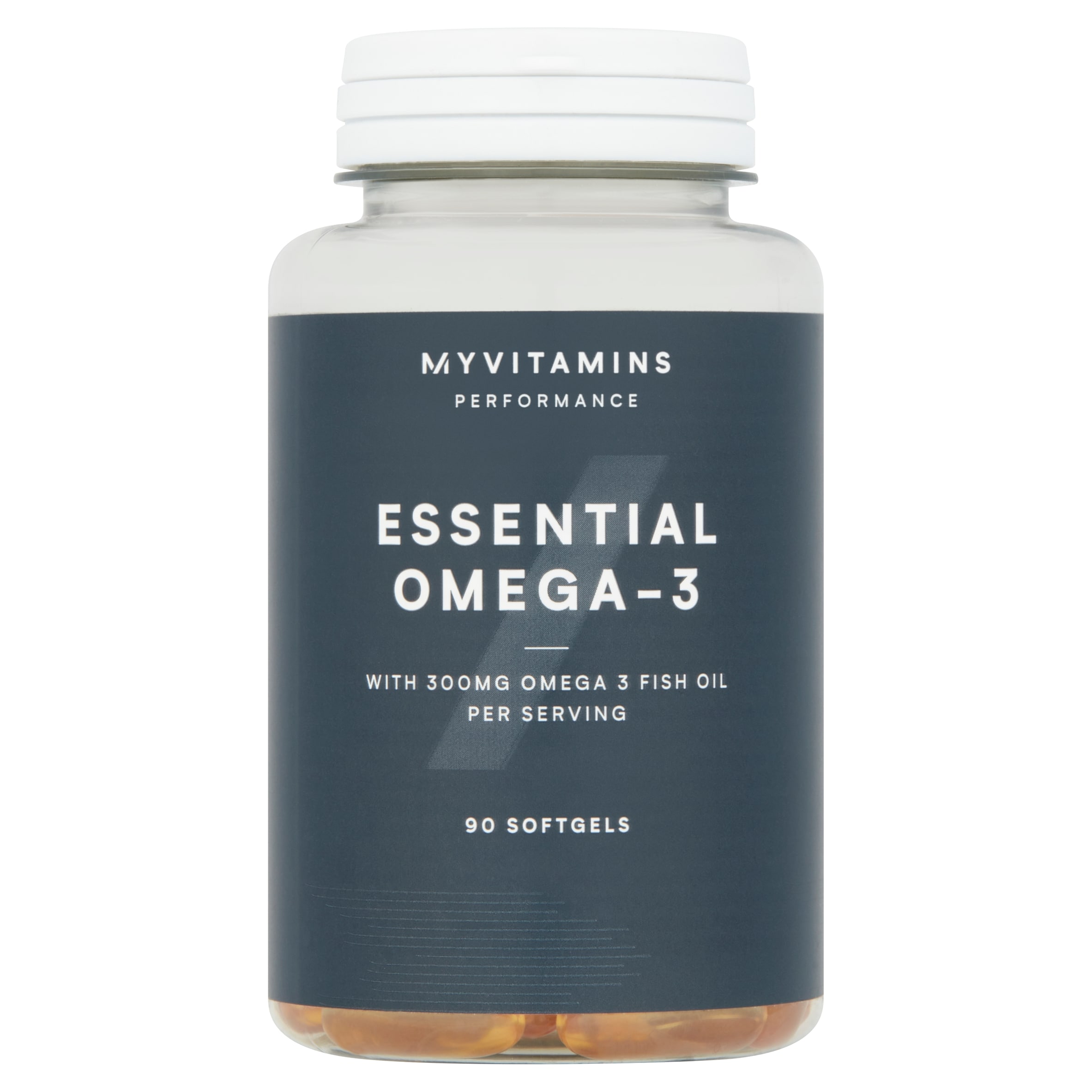 Myvitamins Performance Essential Omega-3 with 300mg Omega 3 Fish Oil 90 Softgels