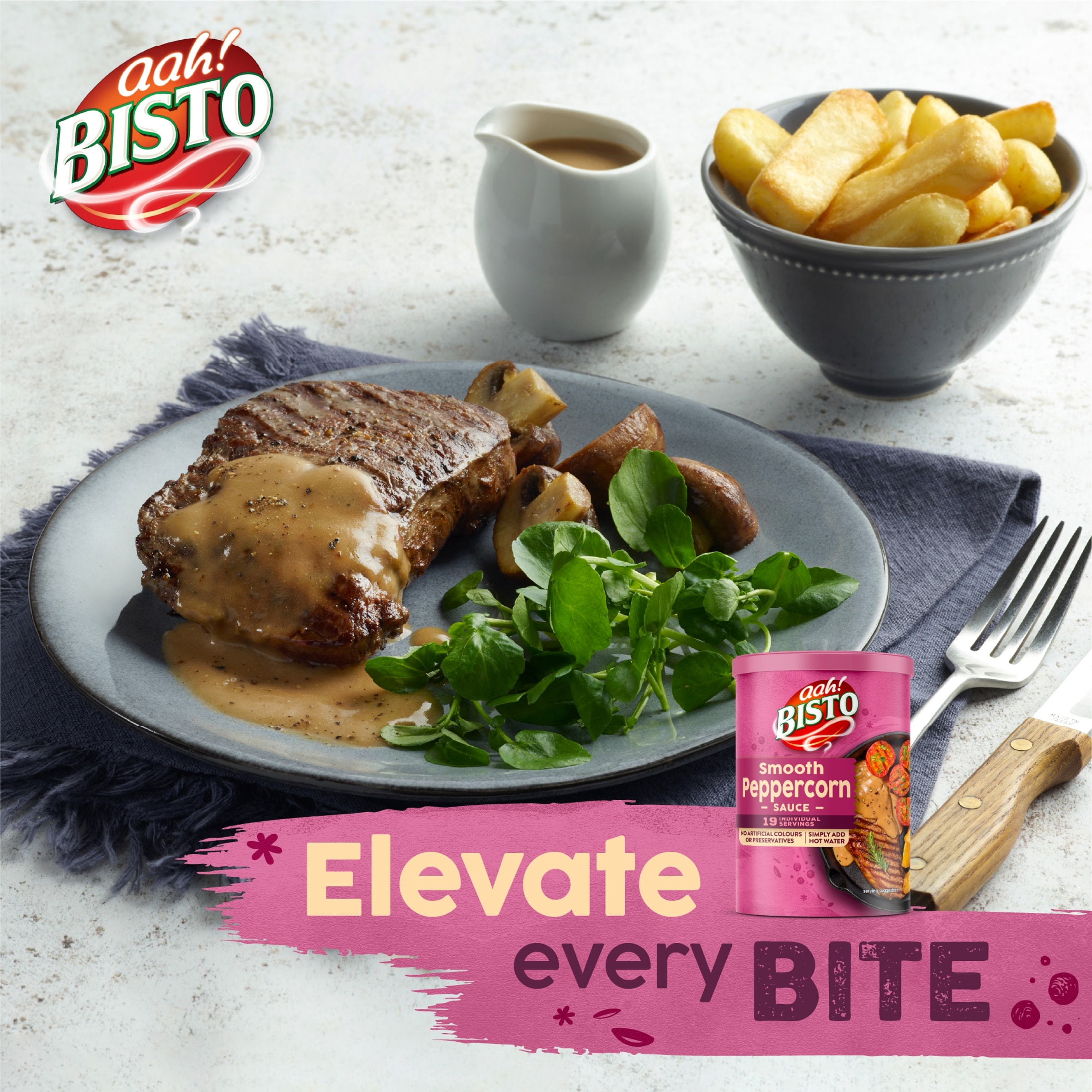 Bisto Smooth Peppercorn Sauce Mix 170g thumbnail 2