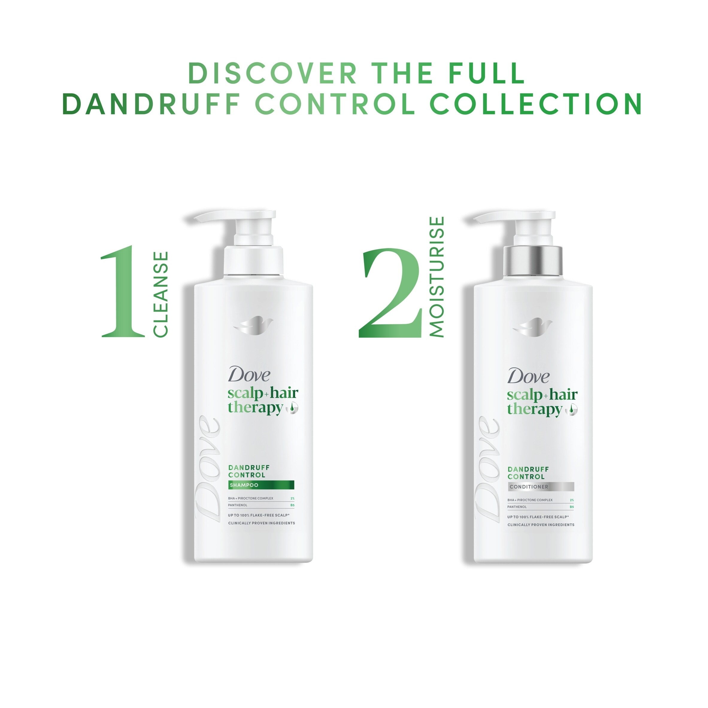 Dove Scalp Hair Therapy Dandruff Control Conditioner 400ml. thumbnail 3