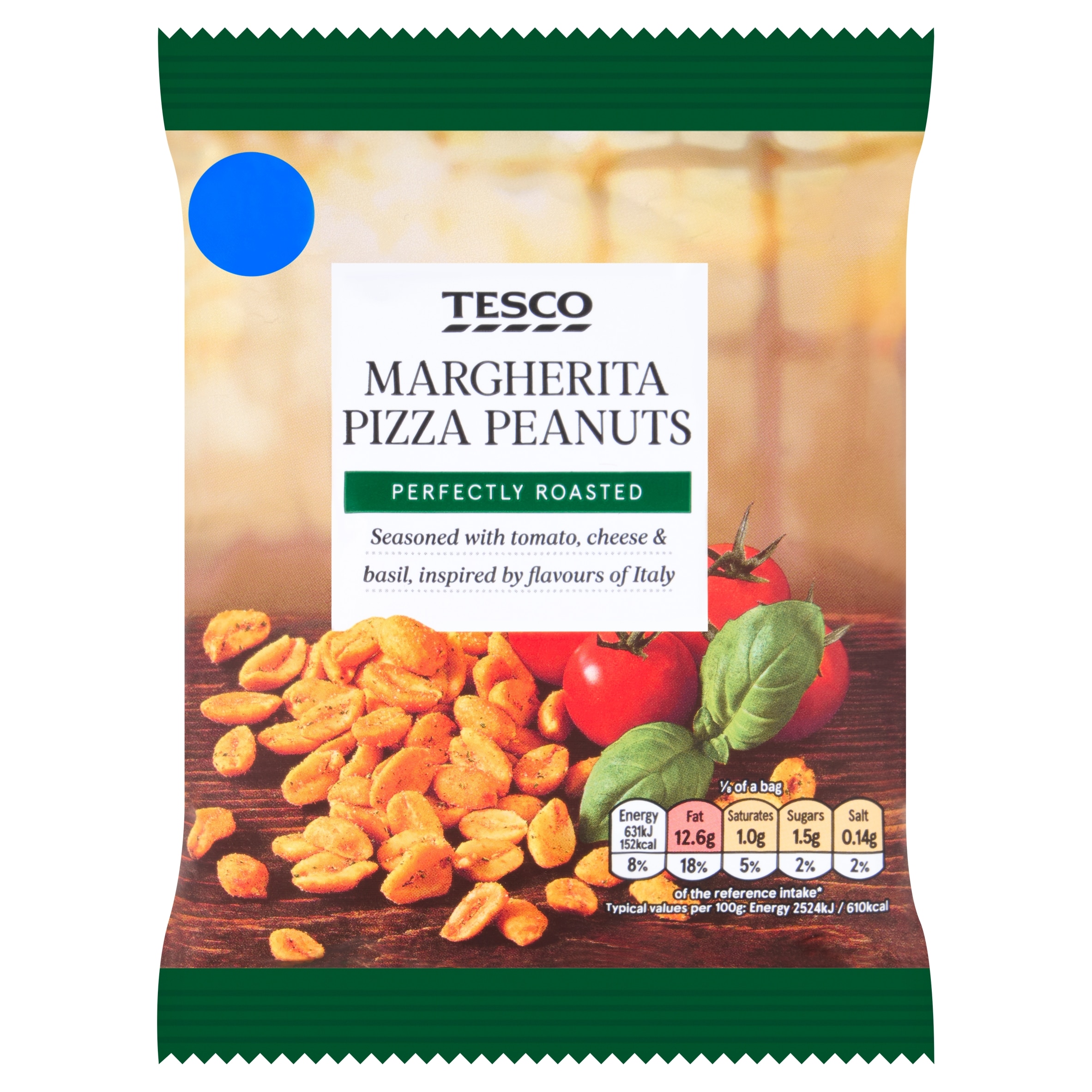 Tesco Margherita Pizza Peanuts 200g